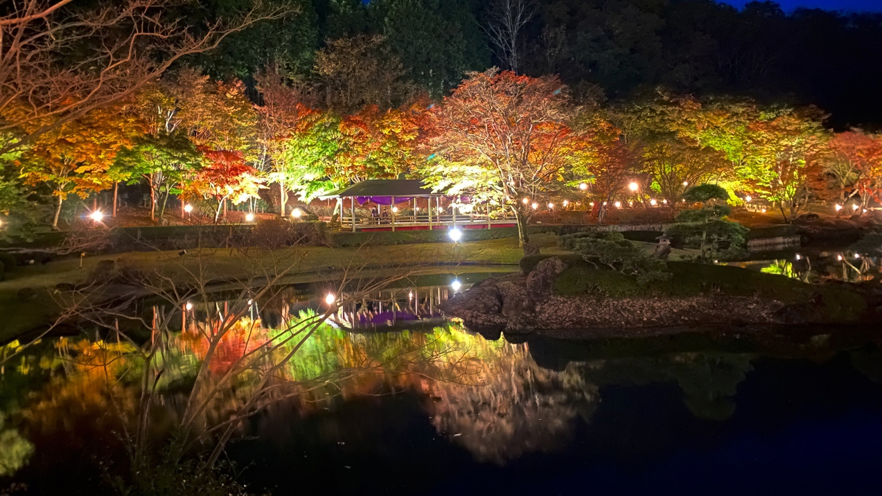 【伊豆の紅葉を見に行こう！】1泊2食飲み放題付きバイキングプラン