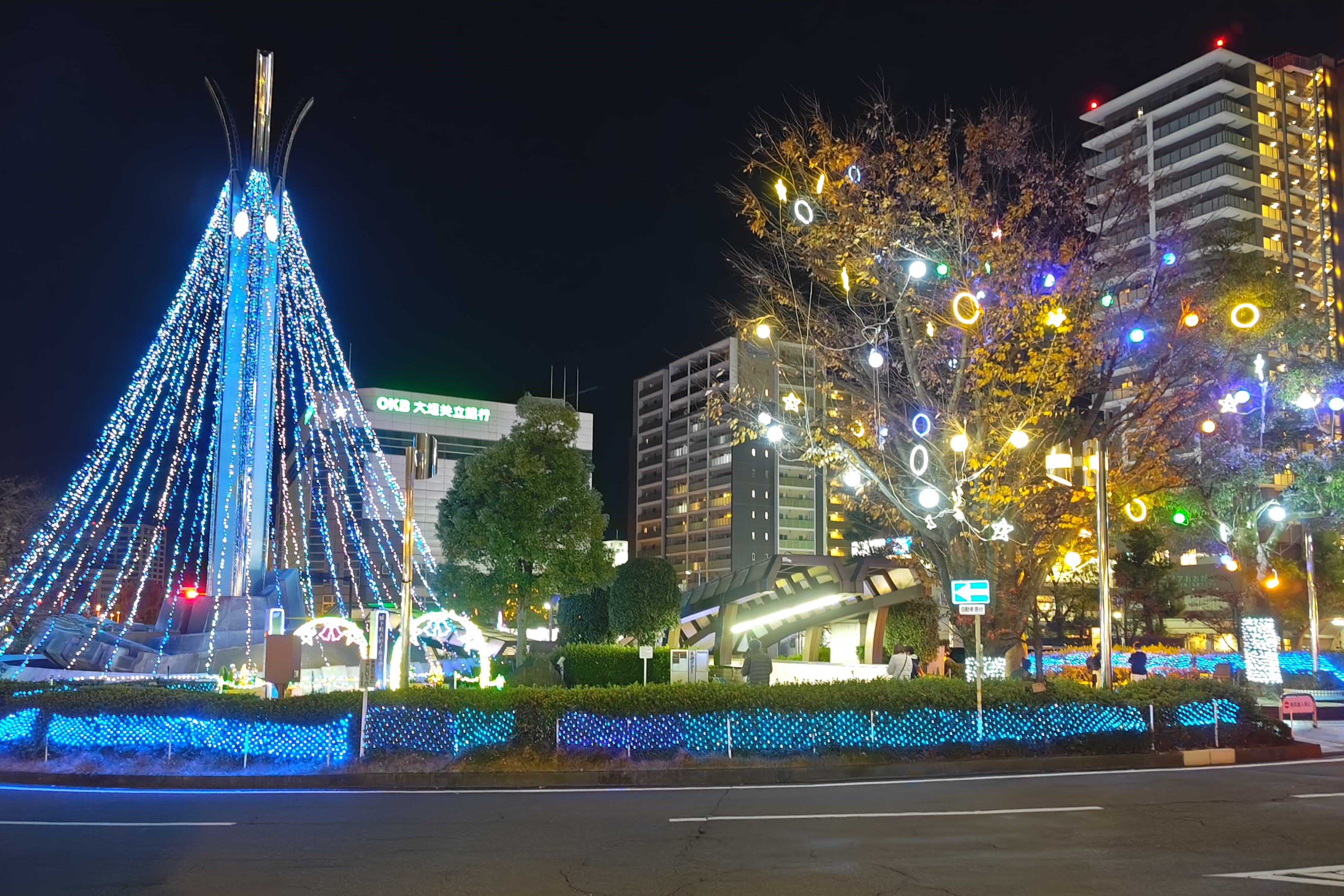 大垣駅南口イルミネーション