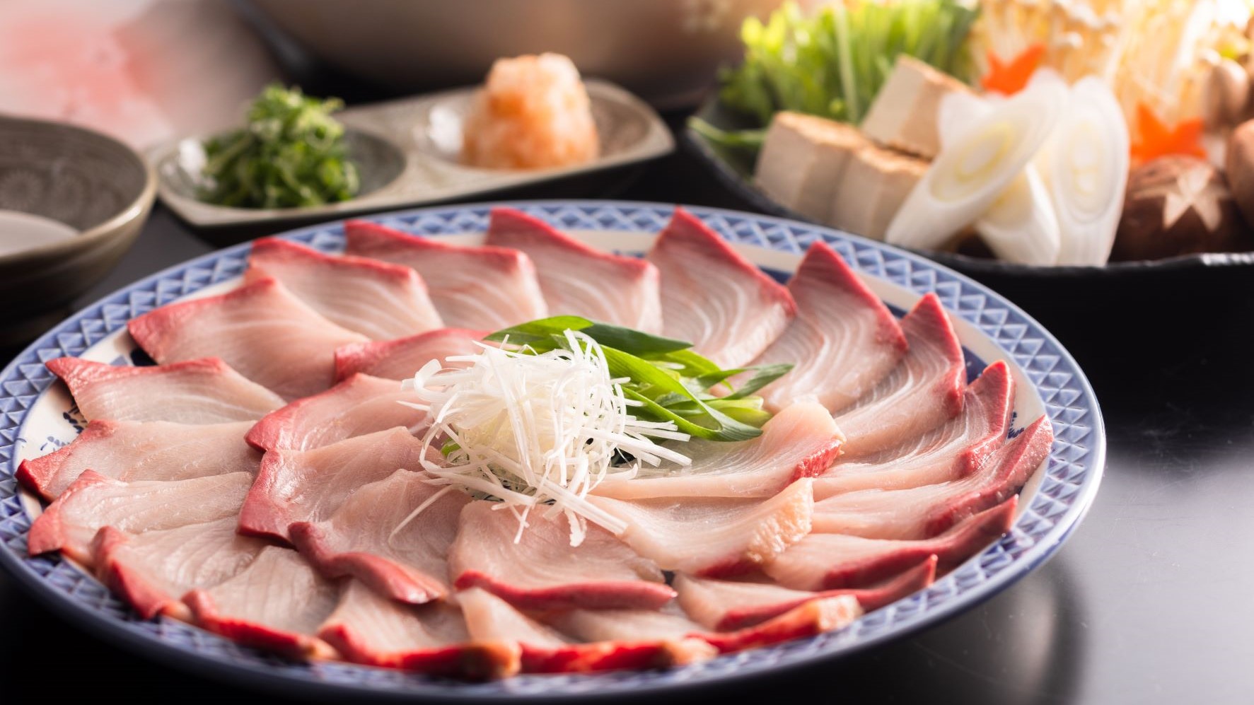 【お食事】「鰤しゃぶ」 