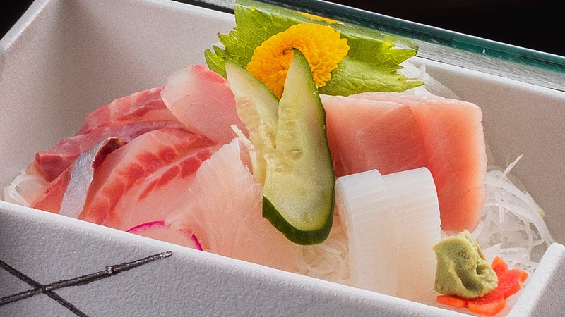 【お食事】地魚のお刺身盛り