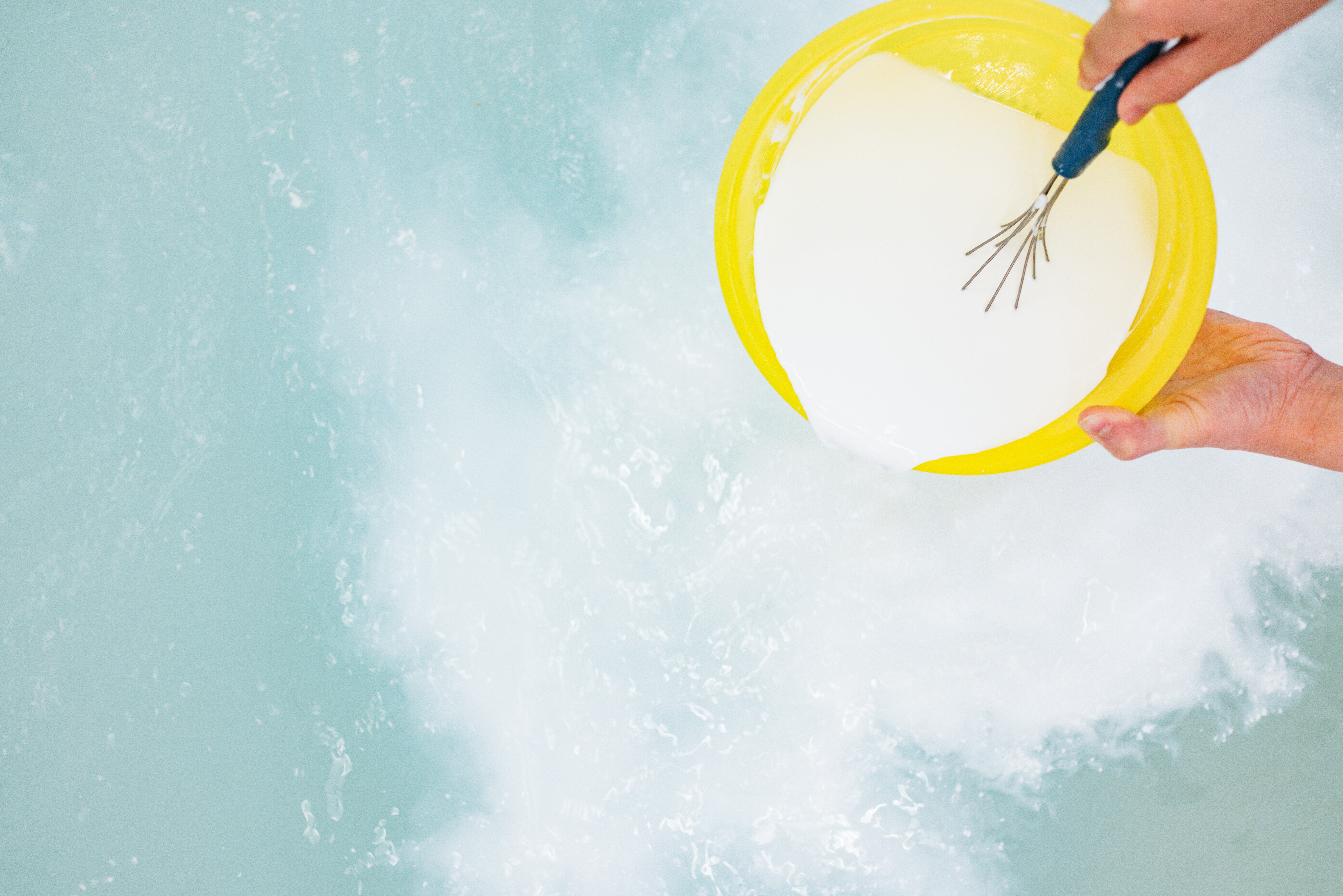 小杉湯のミルク風呂