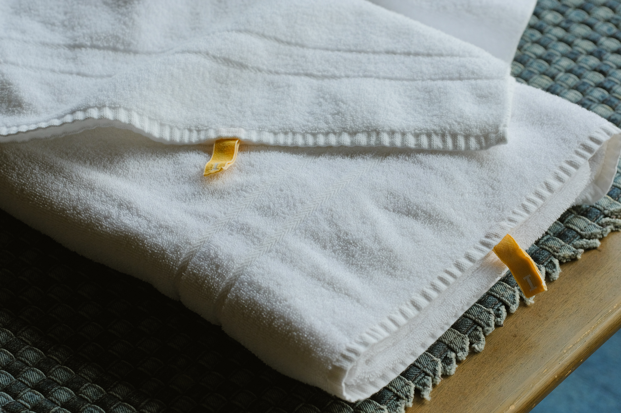 タオルは今治のイケウチオーガニック。ふんわり柔らかく肌を包んでくれます。