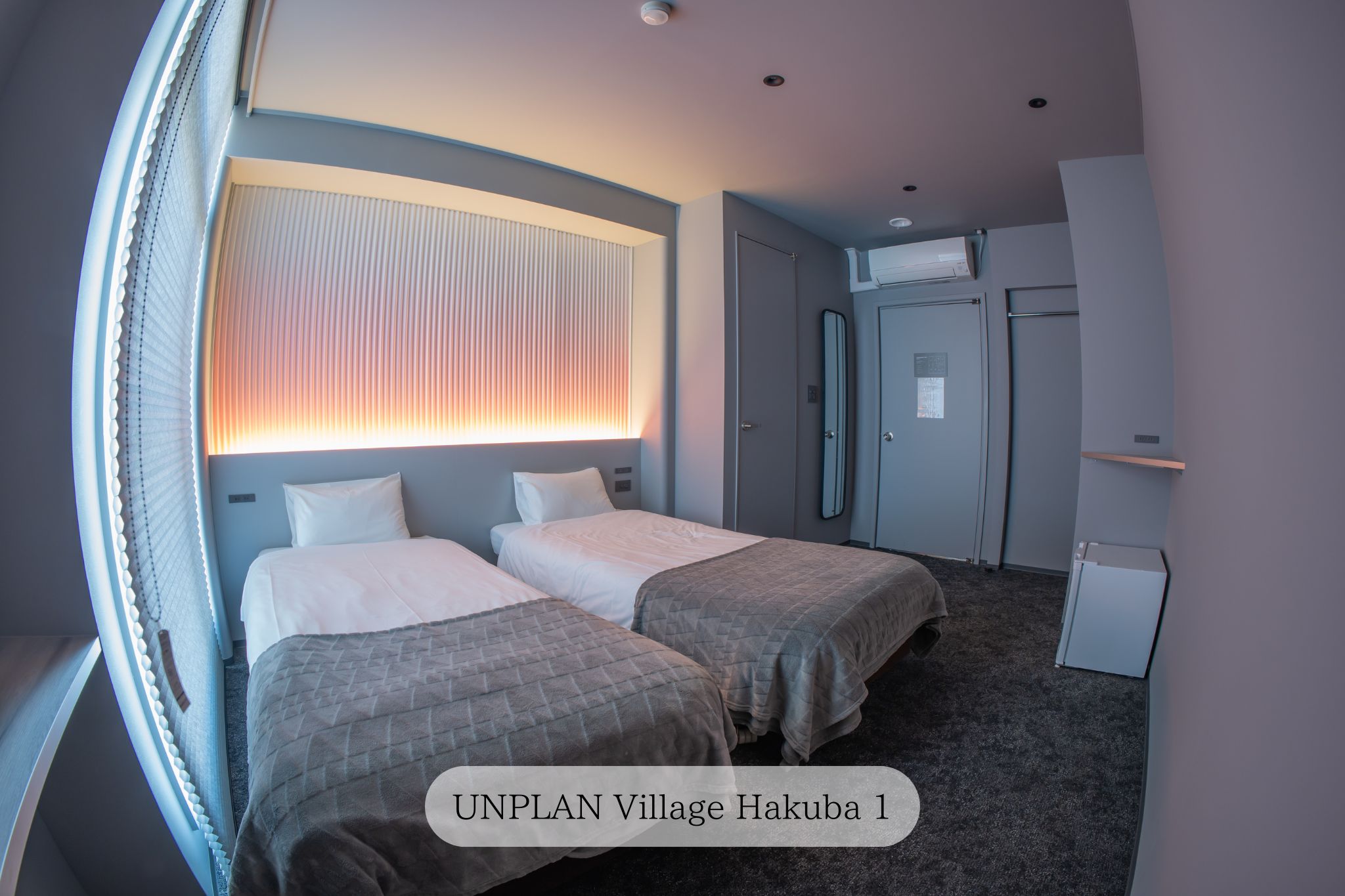 【unplan village hakuba】ツイン(Ensuite)