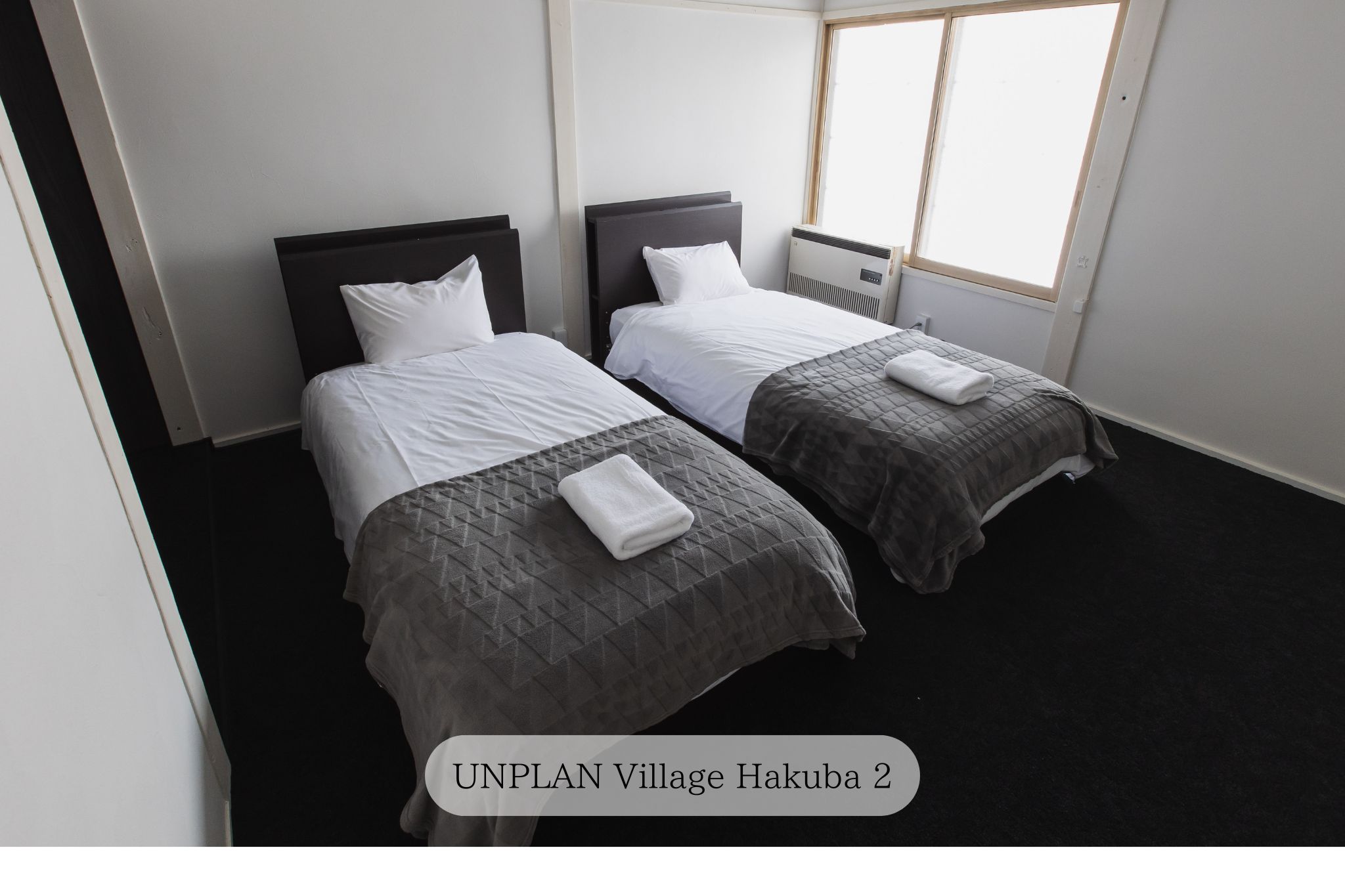 【unplan village hakuba2 別館 】ツイン（shared)