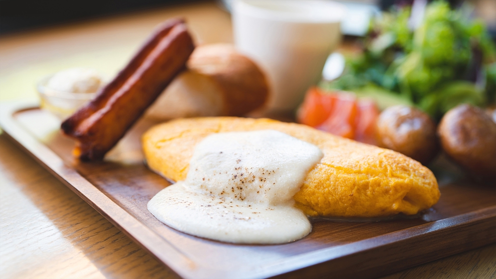 【室数限定/朝食付】その日の気分で選ぶ「スペインスタイル朝食」爽やかな軽井沢の朝