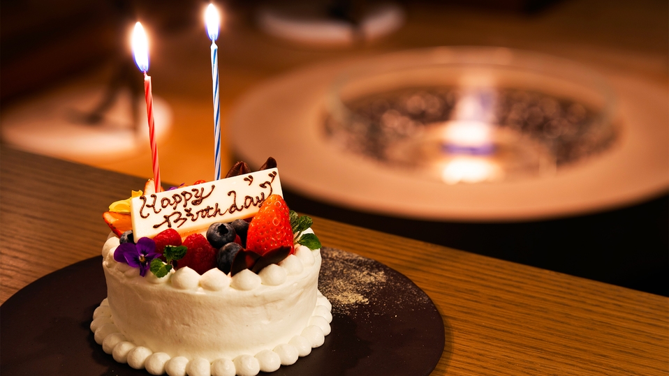 【Anniversary】バルーン装飾×ホールケーキ付｜”ふたり”で過ごす特別な旅＜2食付＞
