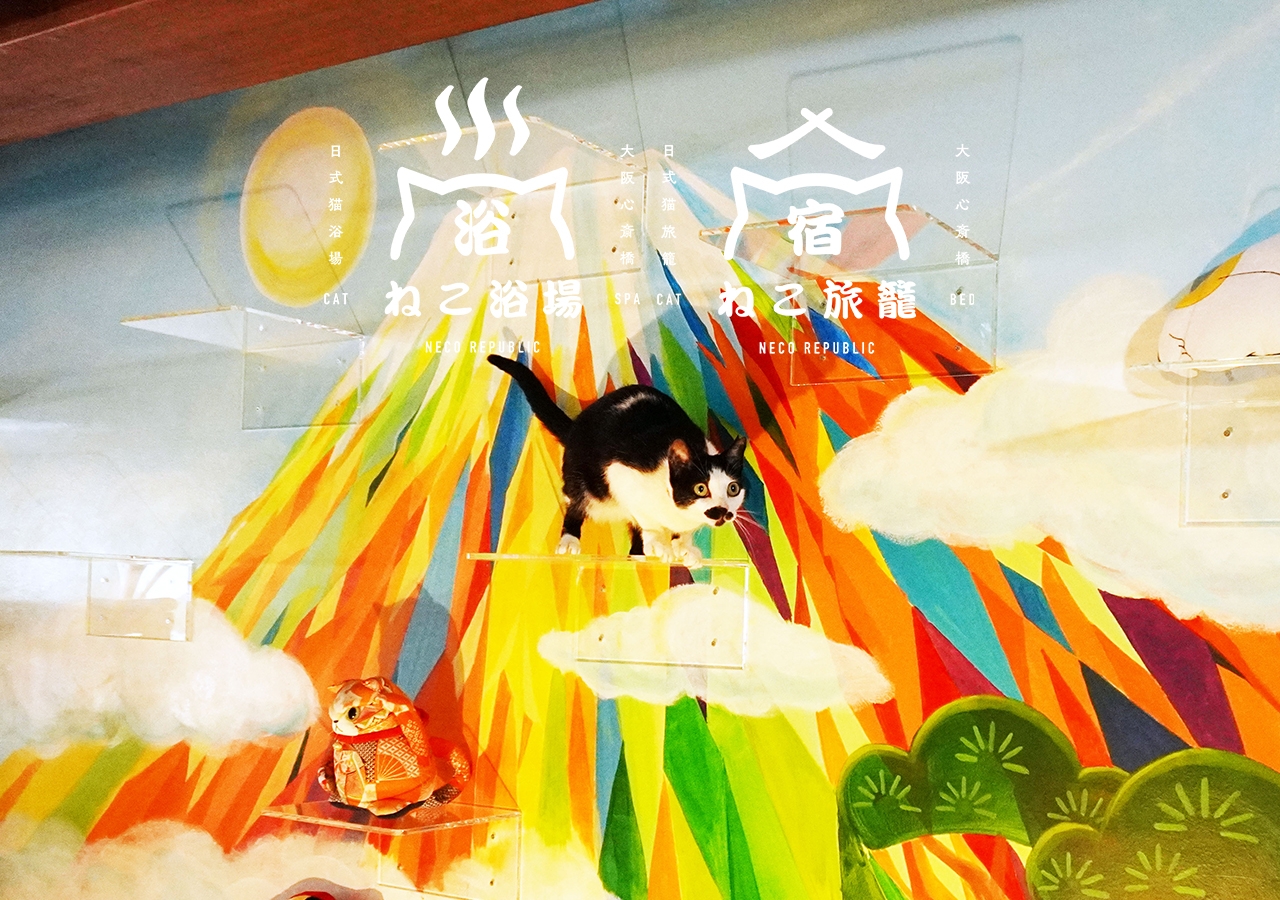 ねこ浴場＆ねこ旅籠保護猫カフェネコリパブリック大阪