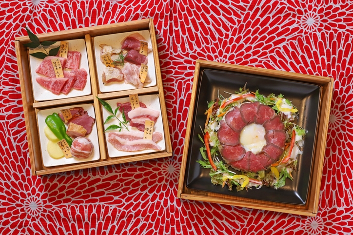 1泊2食付き〈貸切り温泉〉＊ 【ご当地ブランド焼肉＆土佐和牛ローストビーフ重】プラン＊