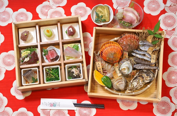 1泊2食 ＊生簀の新鮮活貝焼き＊《貸切り温泉》プラン