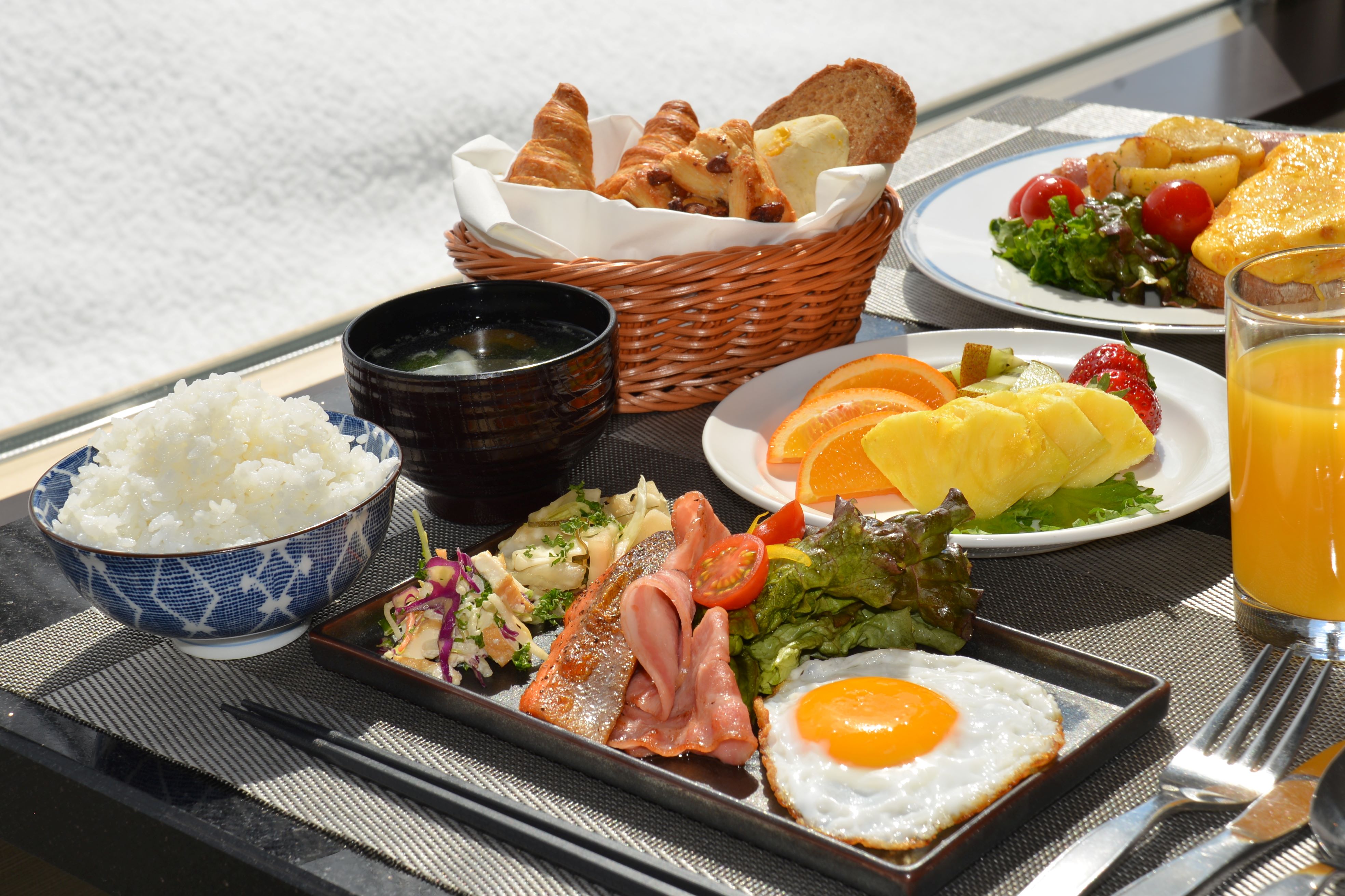 朝はやっぱり白ごはん！ボリューム満点の朝ごはん！