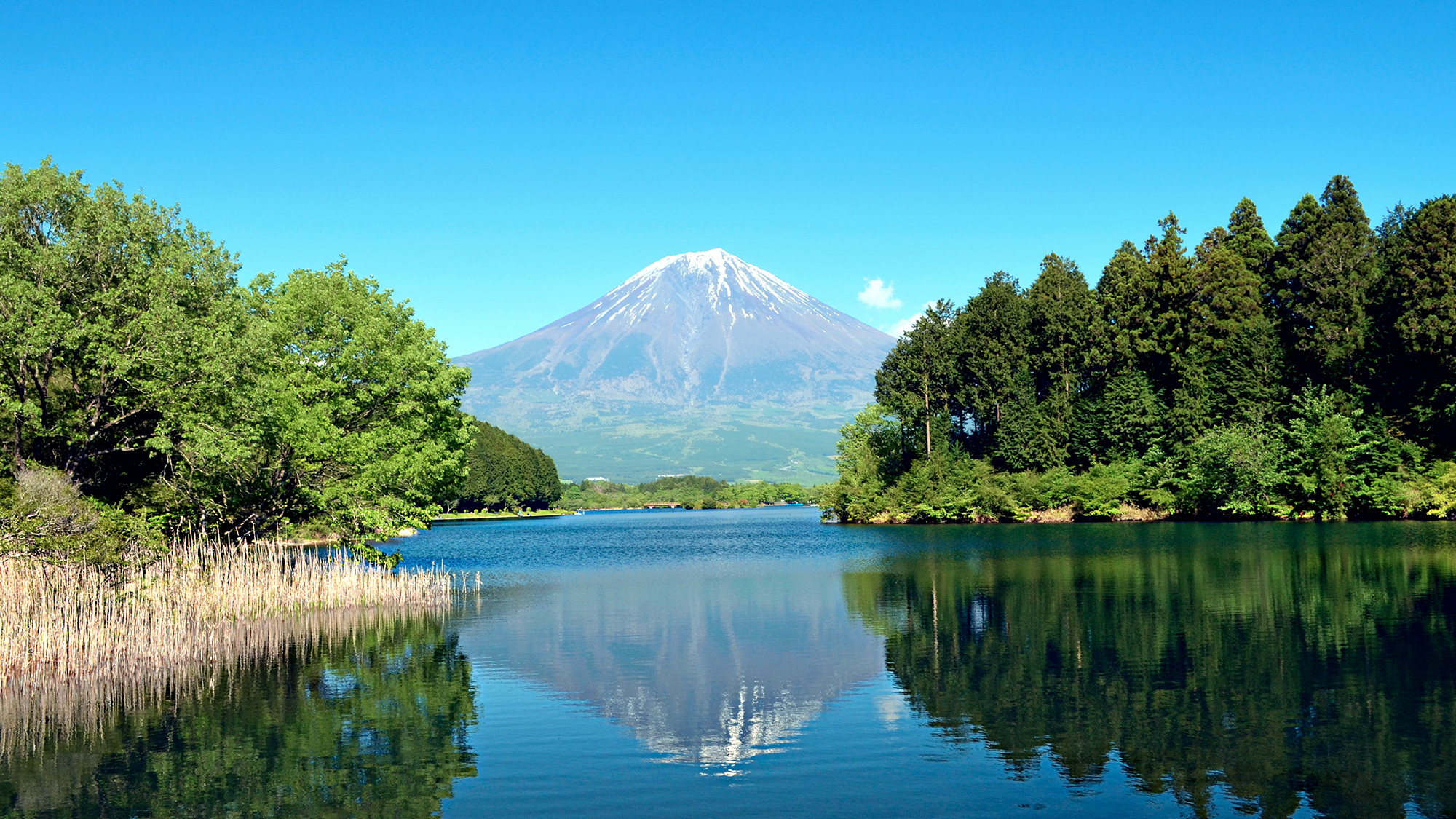 【イメージ】湖面に映る逆さ富士も魅力的です