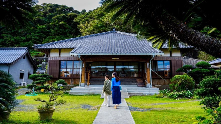 ホテル周辺上甑里集落の風景