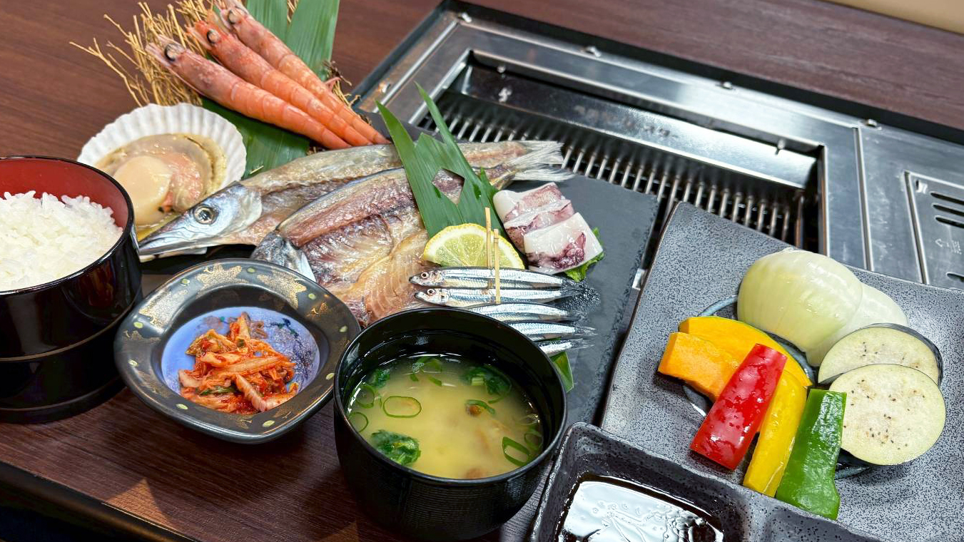 甑島産 海鮮焼き！