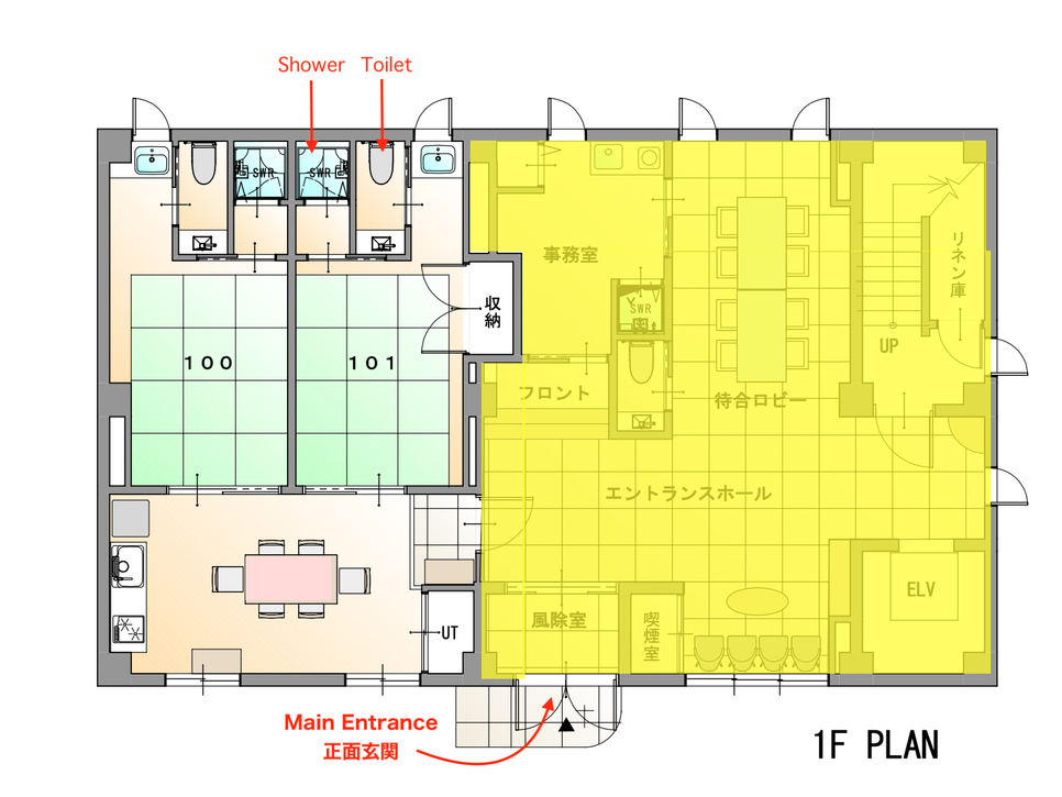 １階　間取り図