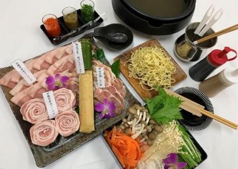【 沖縄あぐー豚しゃぶしゃぶプラン】お部屋でまったり夕食付！