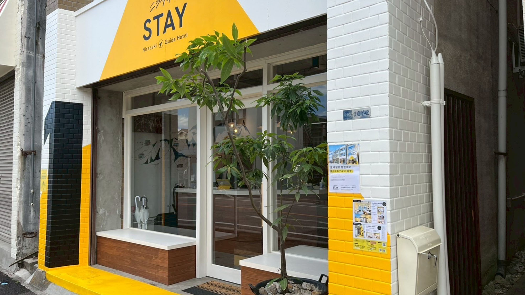 STAY１◆外観　JR韮崎駅から徒歩2分の好立地！*