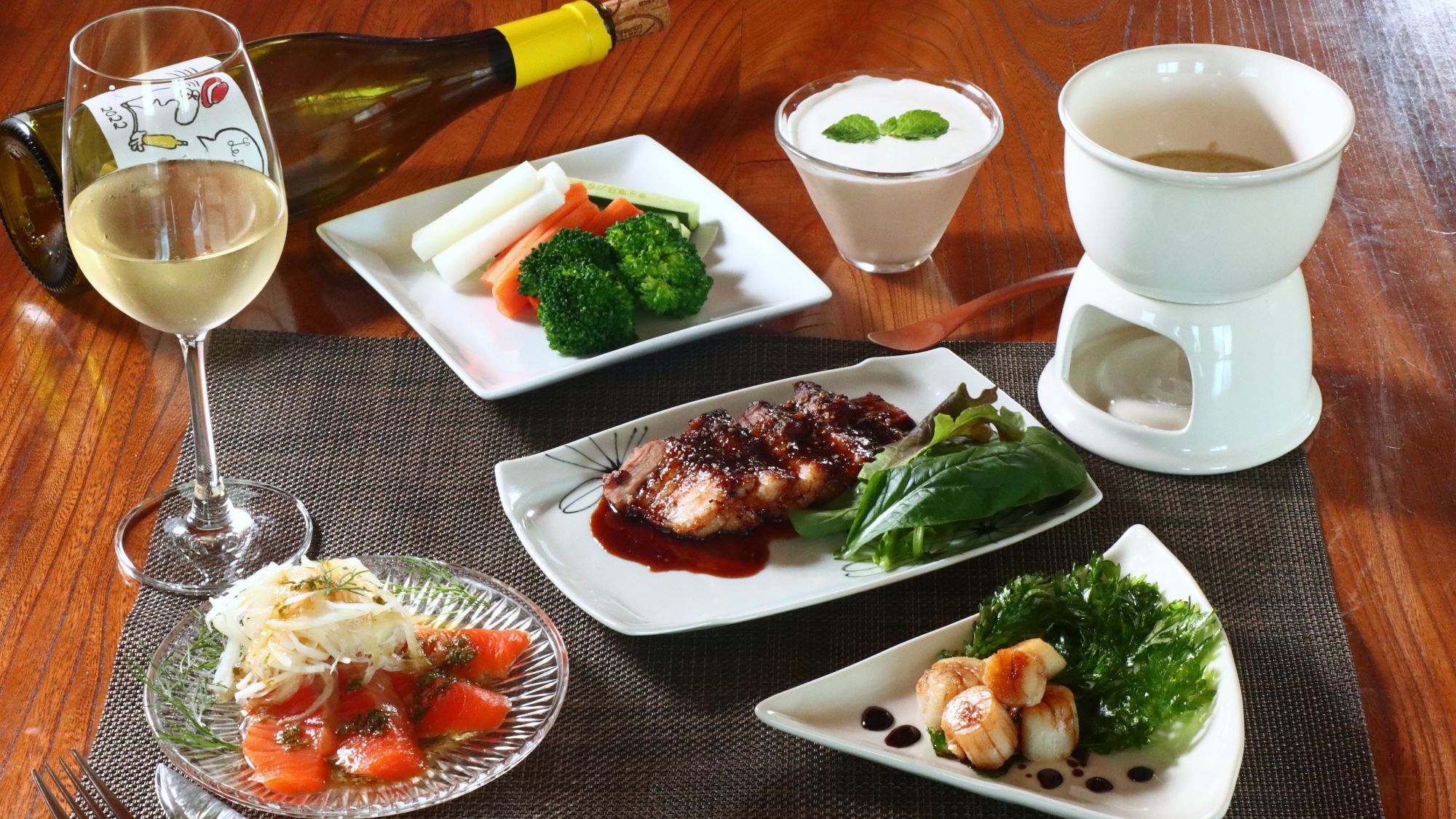 ＜1日2組＞スイーツ好き必見★若旦那が作る美味しい日替りデザートを1品プラス♪＜2食付＞