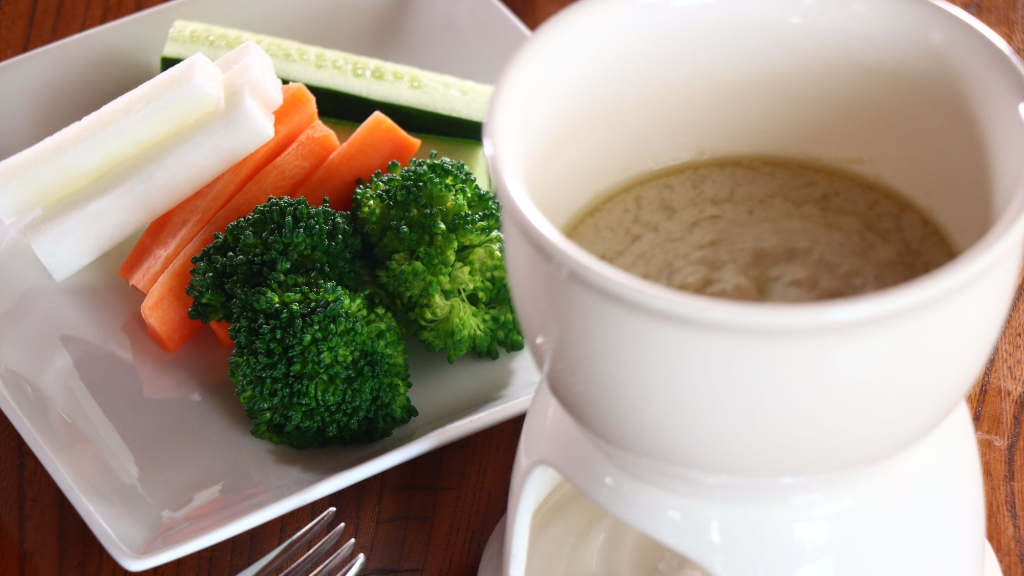 ◇旬の野菜と自家製バーニャカウダソース