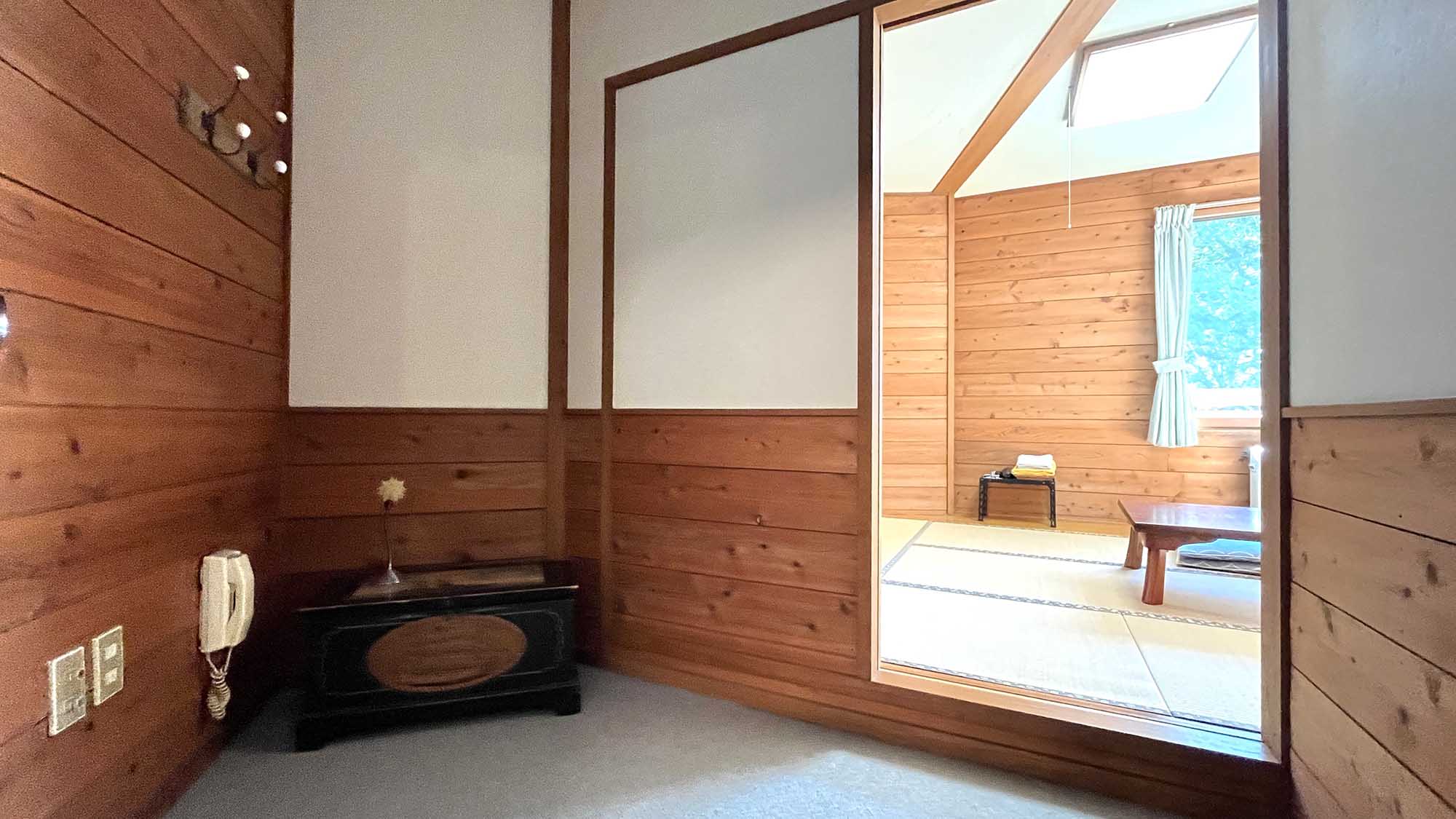 ◇和室_定員1～4名 (和室8～9畳)ワンドア冷蔵庫・無料Wi-Fi完備 