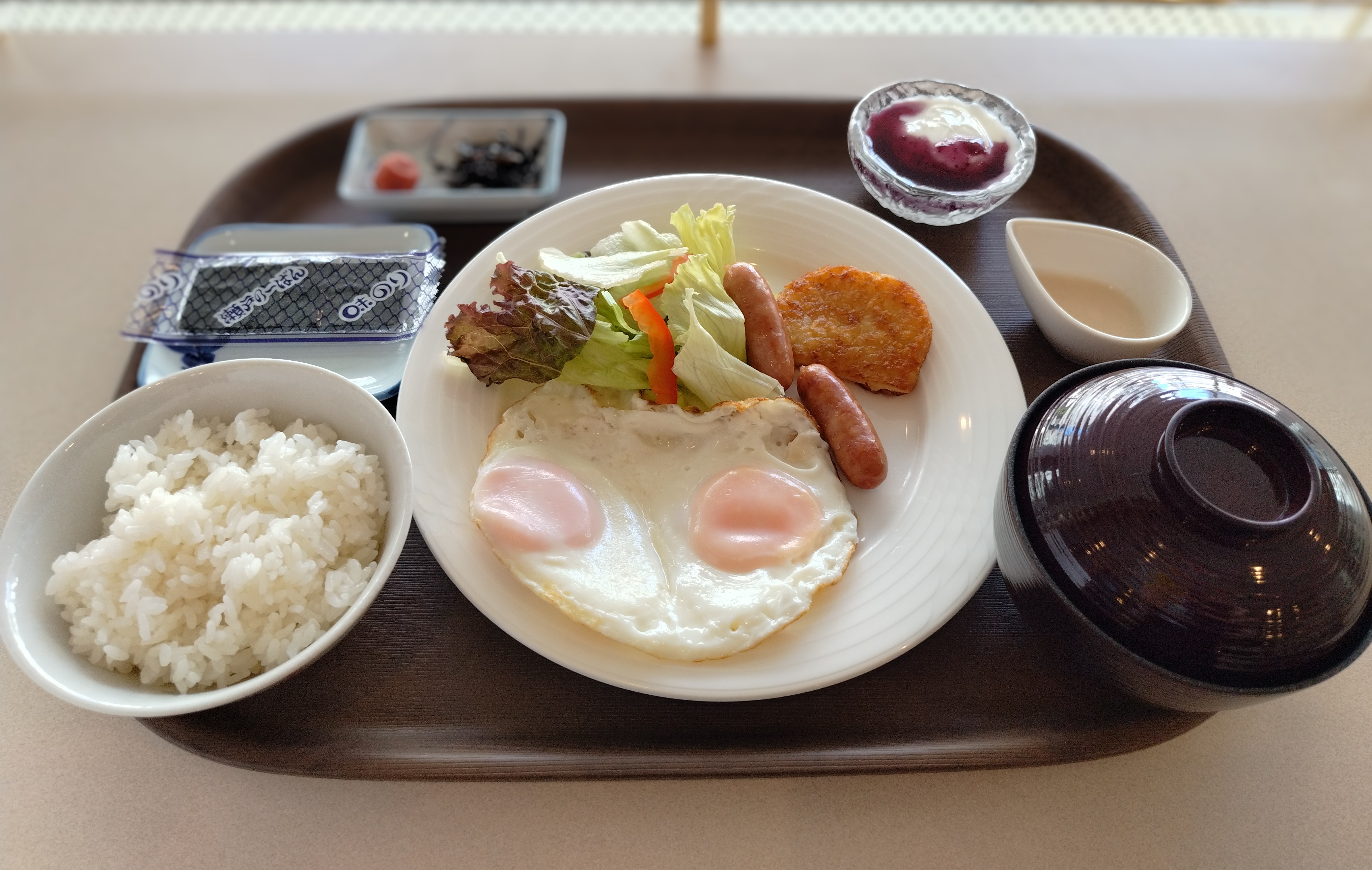 朝食一例