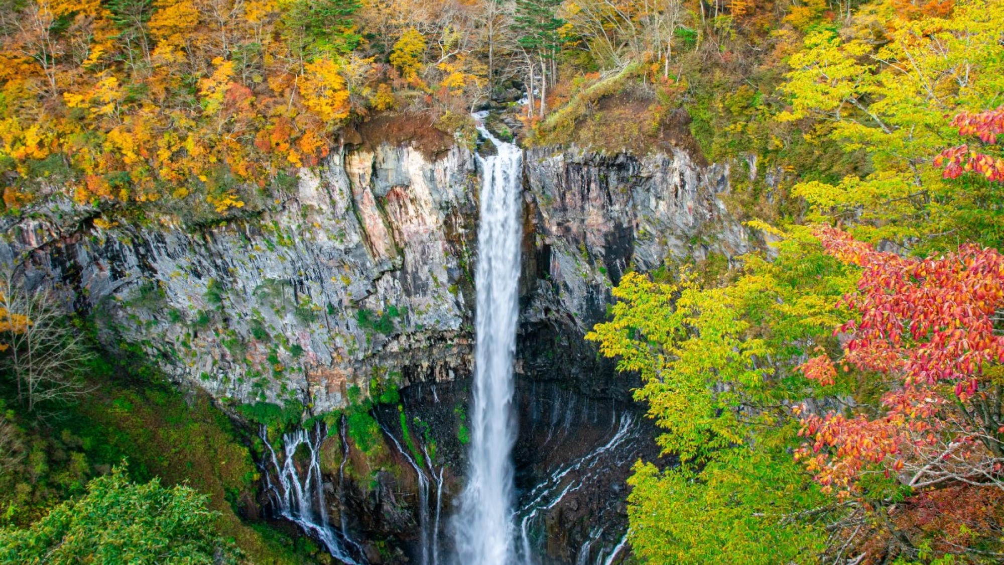 【周辺観光「華厳の滝」／車で10分】紅葉シーズンが観光客に人気