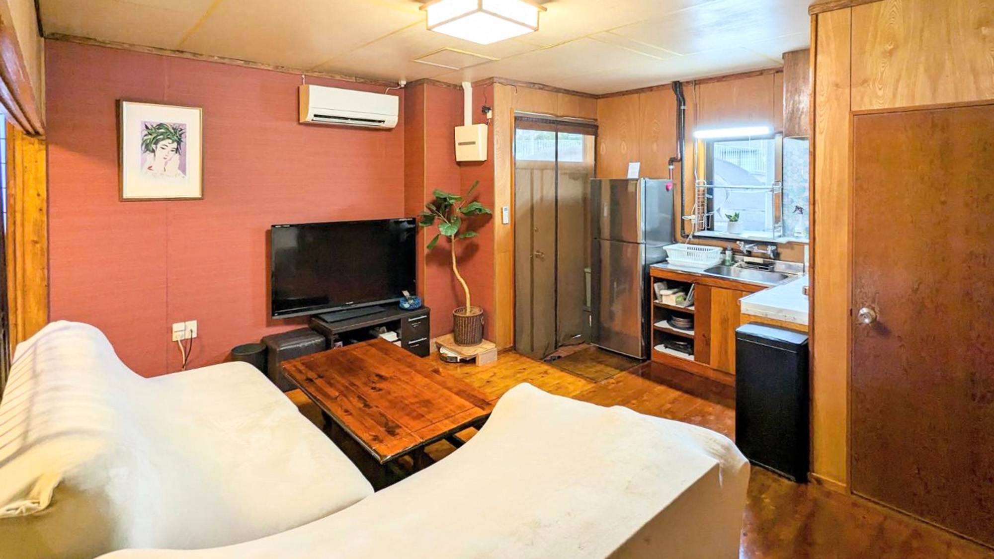 ・【2LDK個室（オキナワン）】ゆとりある広さで長期滞在も快適です