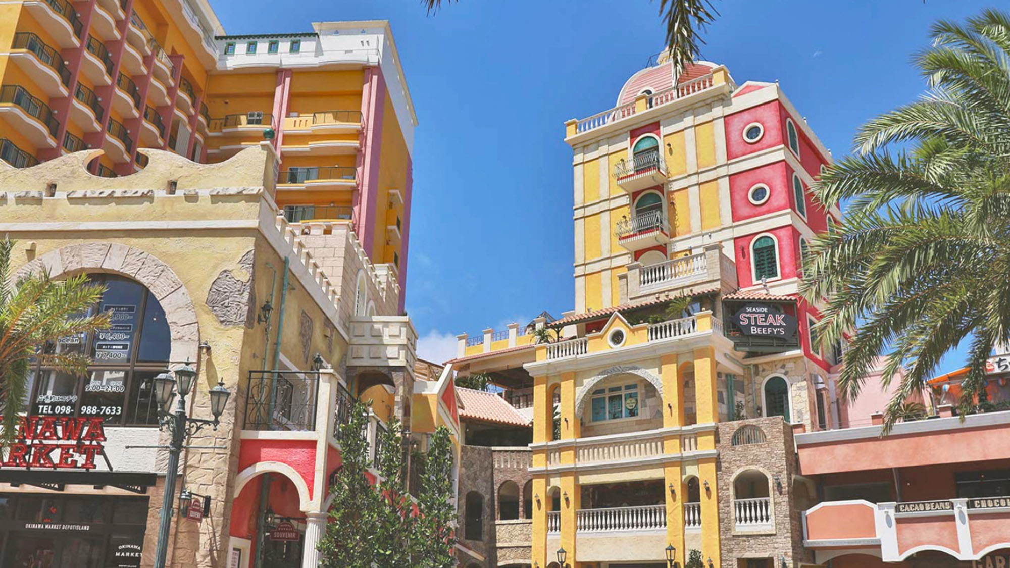 ・【周辺】アメリカンビレッジまで車で約16分。ショッピングやグルメ、アミューズメントを満喫できます