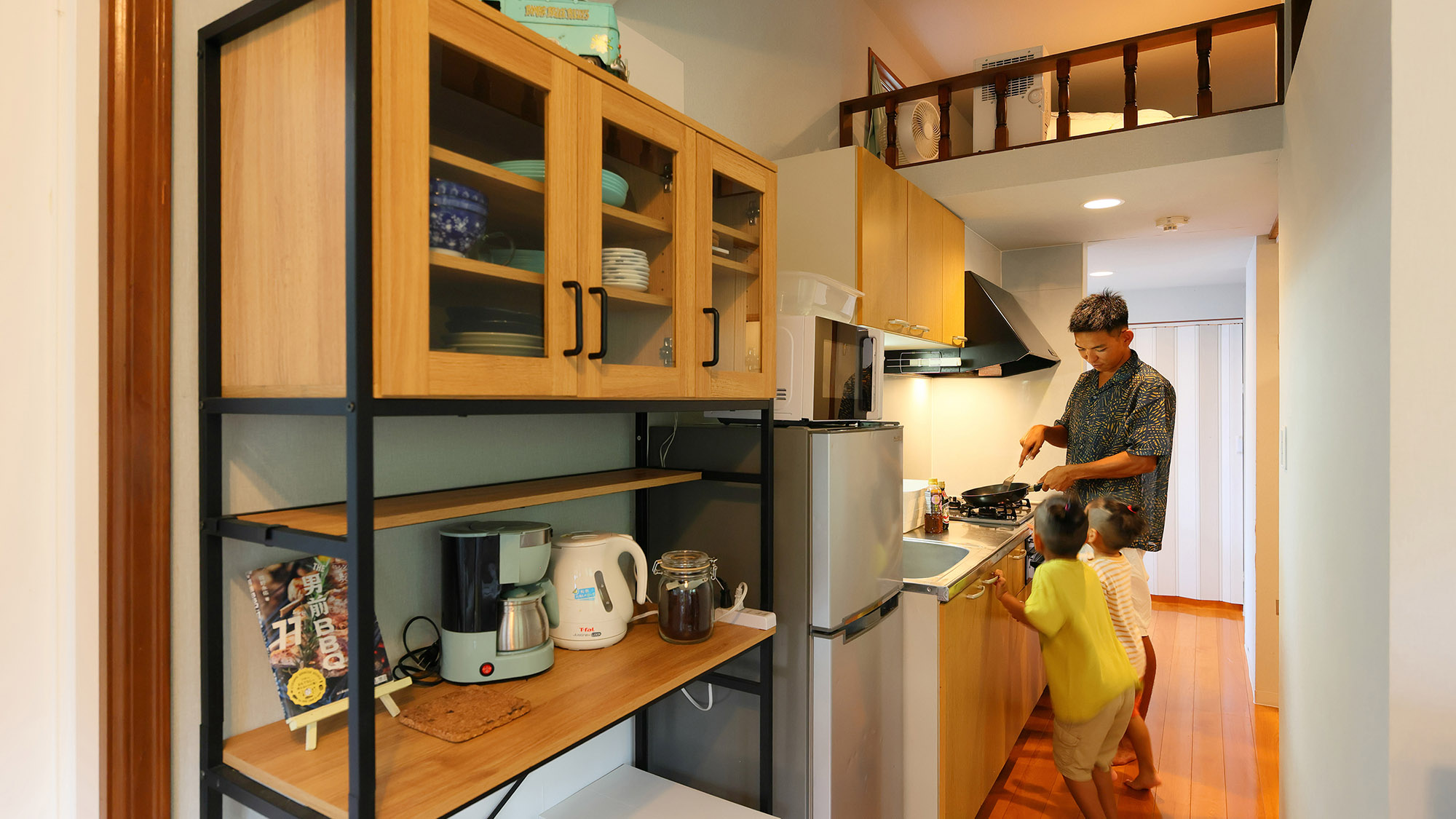 ・【ロイヤル】充実のキッチン設備。自慢の料理の腕を思う存分振るうことができます