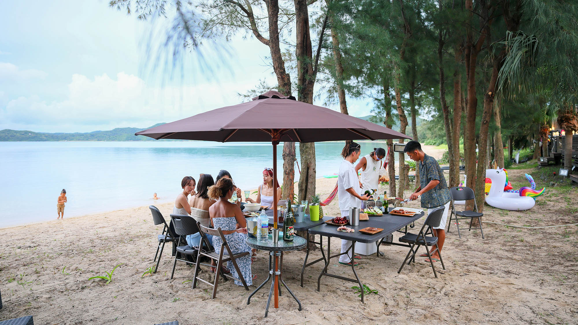 ・【プライベートビーチ】穏やかな海風を浴び、大自然に抱かれるような心地よさを味わえます