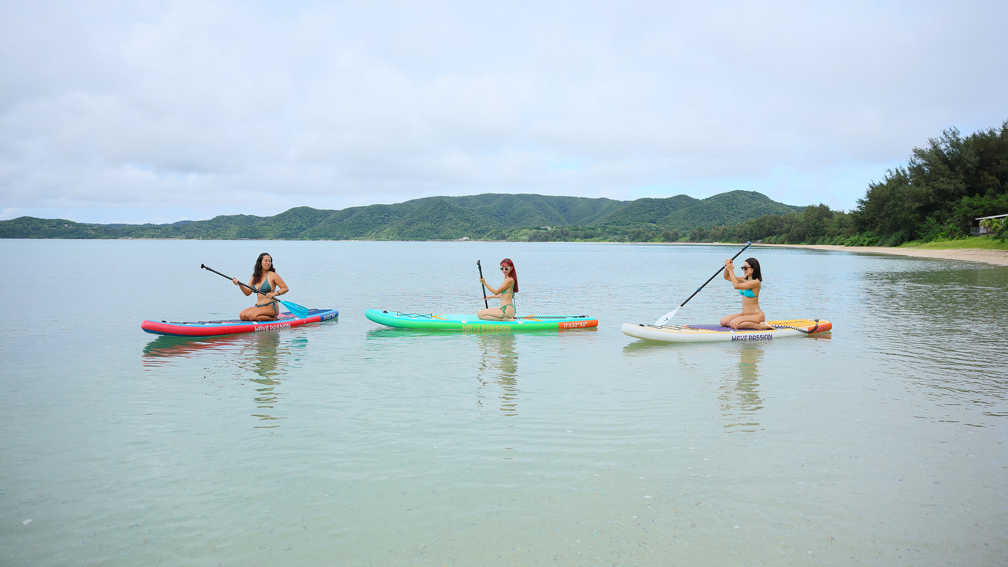 ・【SUP】奄美大島の大自然を海から眺めて気分もリフレッシュ♪