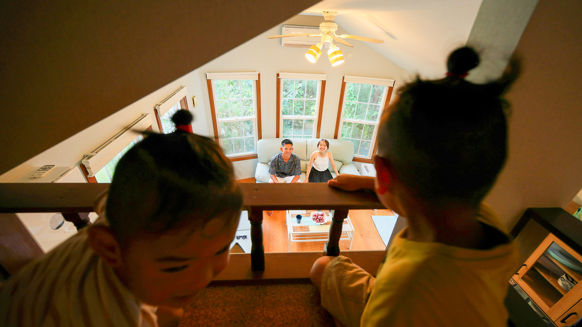 ・【ロイヤル】ロフトからの眺めは大人も子どももワクワク。はしゃぎすぎにはご注意ください