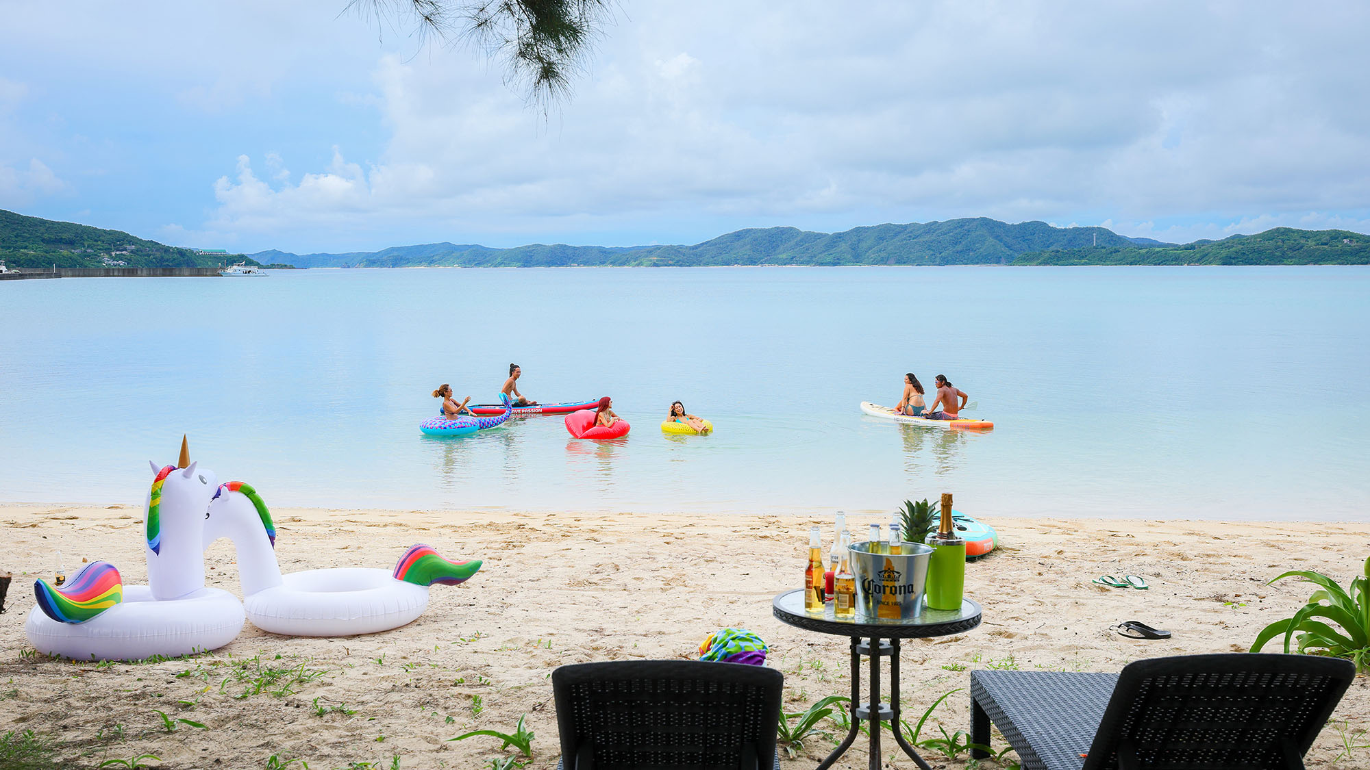 ・【プライベートビーチ】奄美大島の自然と白い砂浜で時間を忘れて贅沢に遊びませんか？