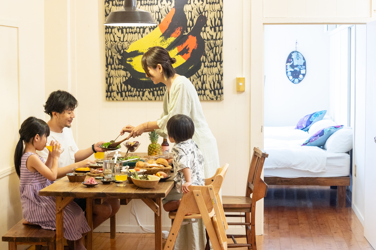 【沖縄県那覇貸し別荘・コテージ・ヴィラ・コンドミニアム】PINEAPPLE HOTEL