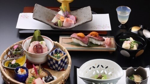 ◆美味のひととき◆和処「よしの」”料理長おまかせ会席”奈良の風雅ディナー／夕朝食付き