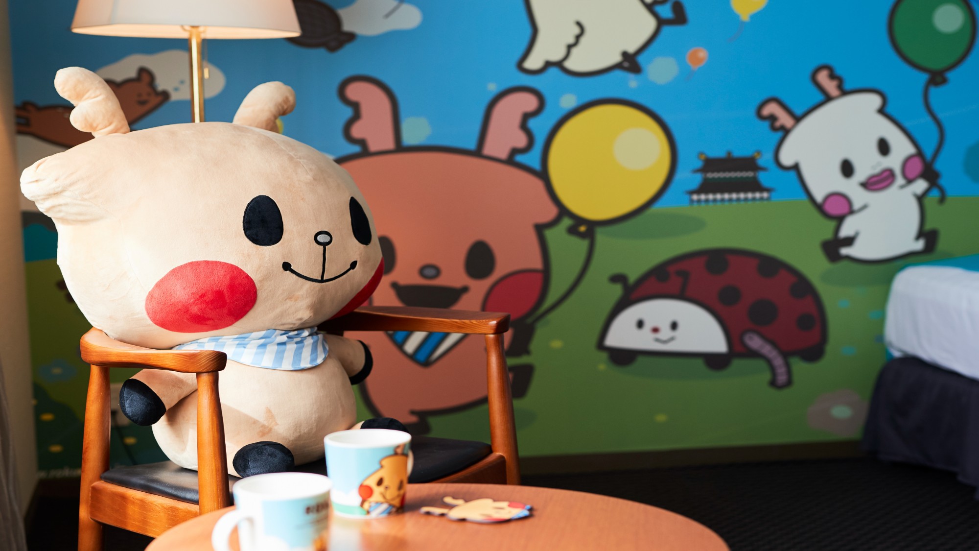 【1室限定レア部屋】★奈良生まれの鹿キャラクター「ROKU（ロク）」ちゃん部屋★／食事なし