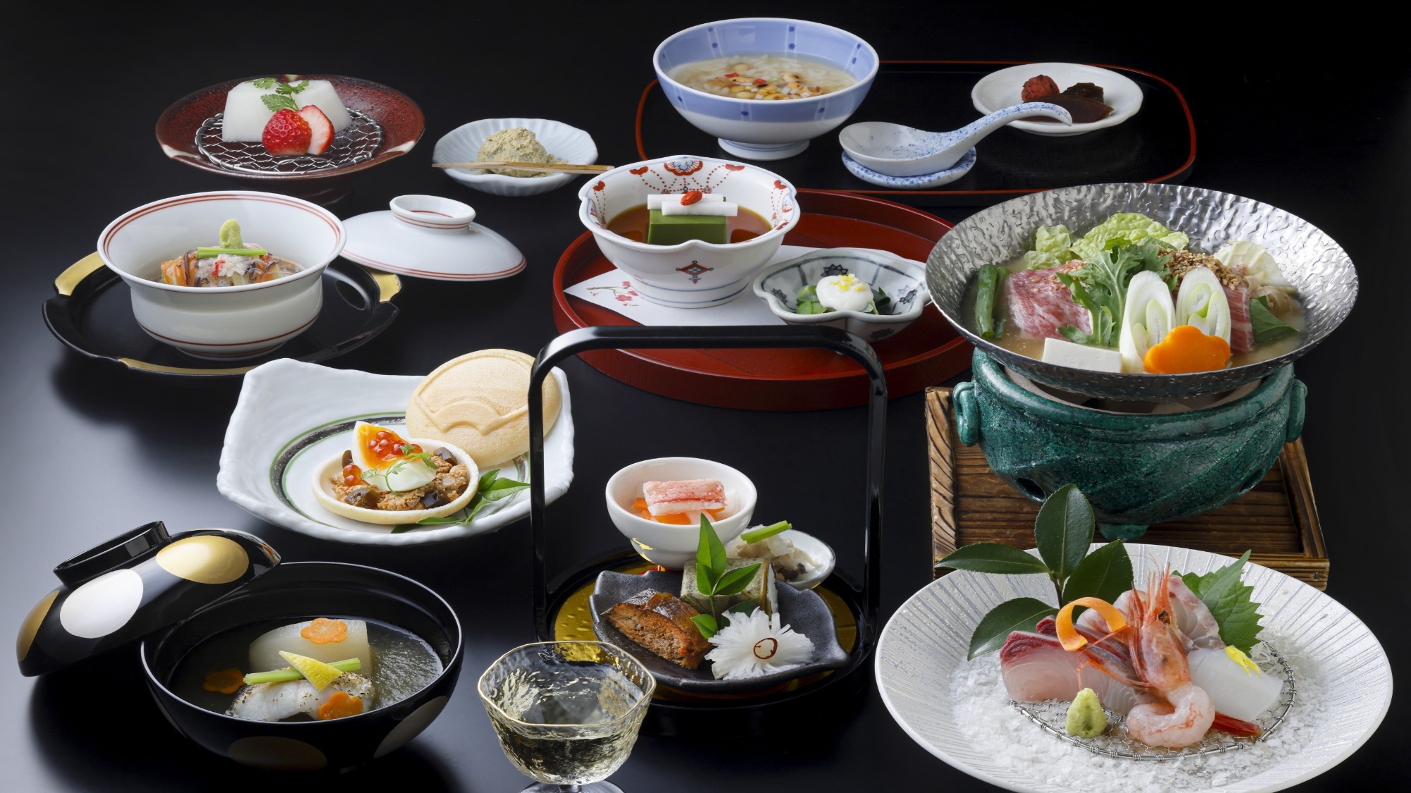 ◆大和の旬味を愉しむ◆和処「よしの」“大和大納言会席”ディナー／夕朝食付き