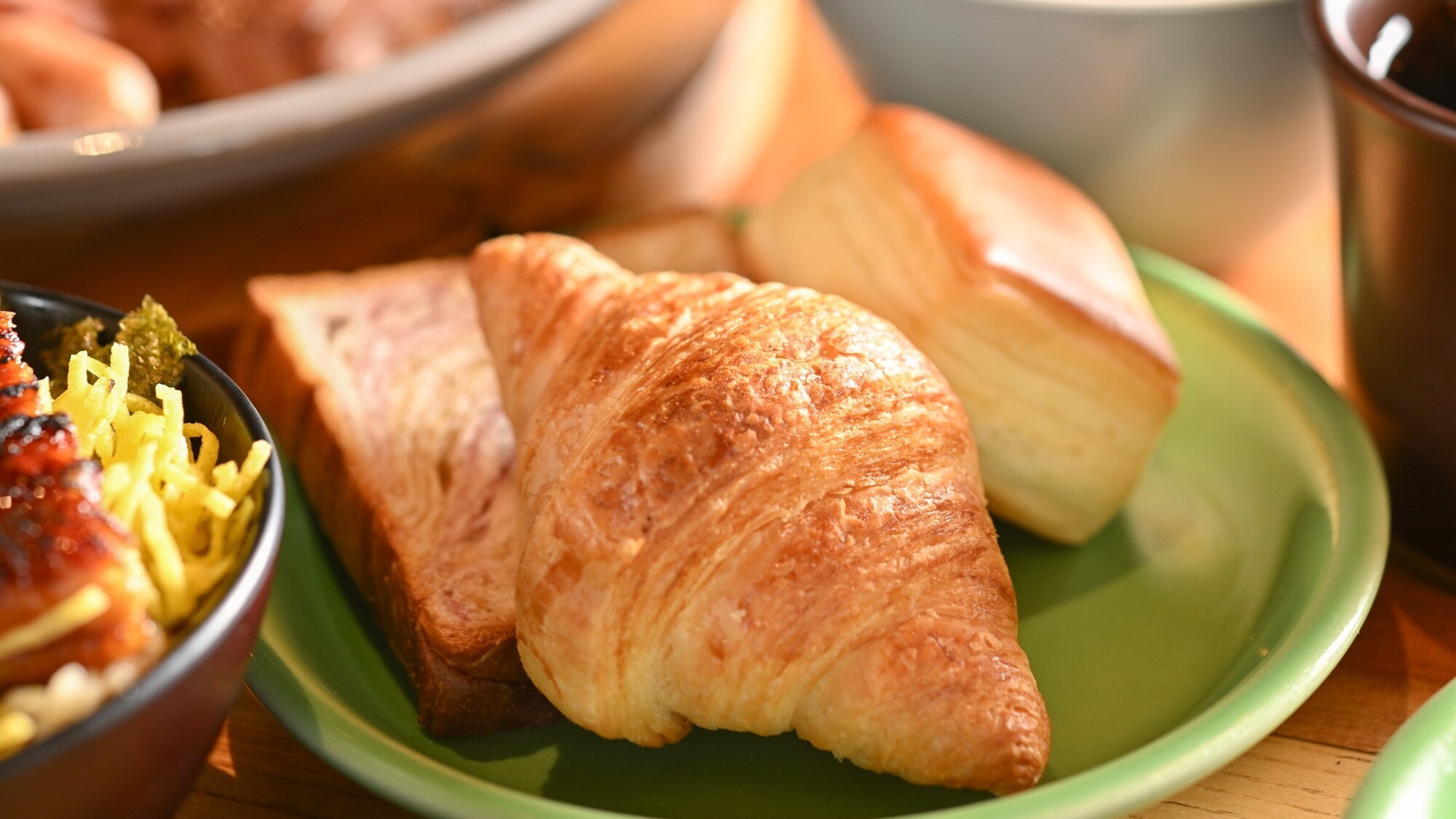 【朝食ビュッフェ】季節のパンや北海道ミルクパンをご賞味いただけます◎