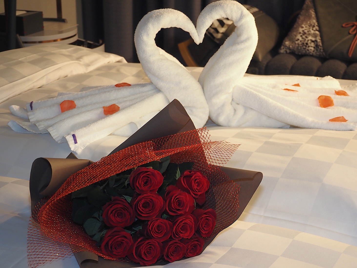 【プロポーズ大作戦】12本のダズンローズから始まる2人の物語＜夕・朝食付＞