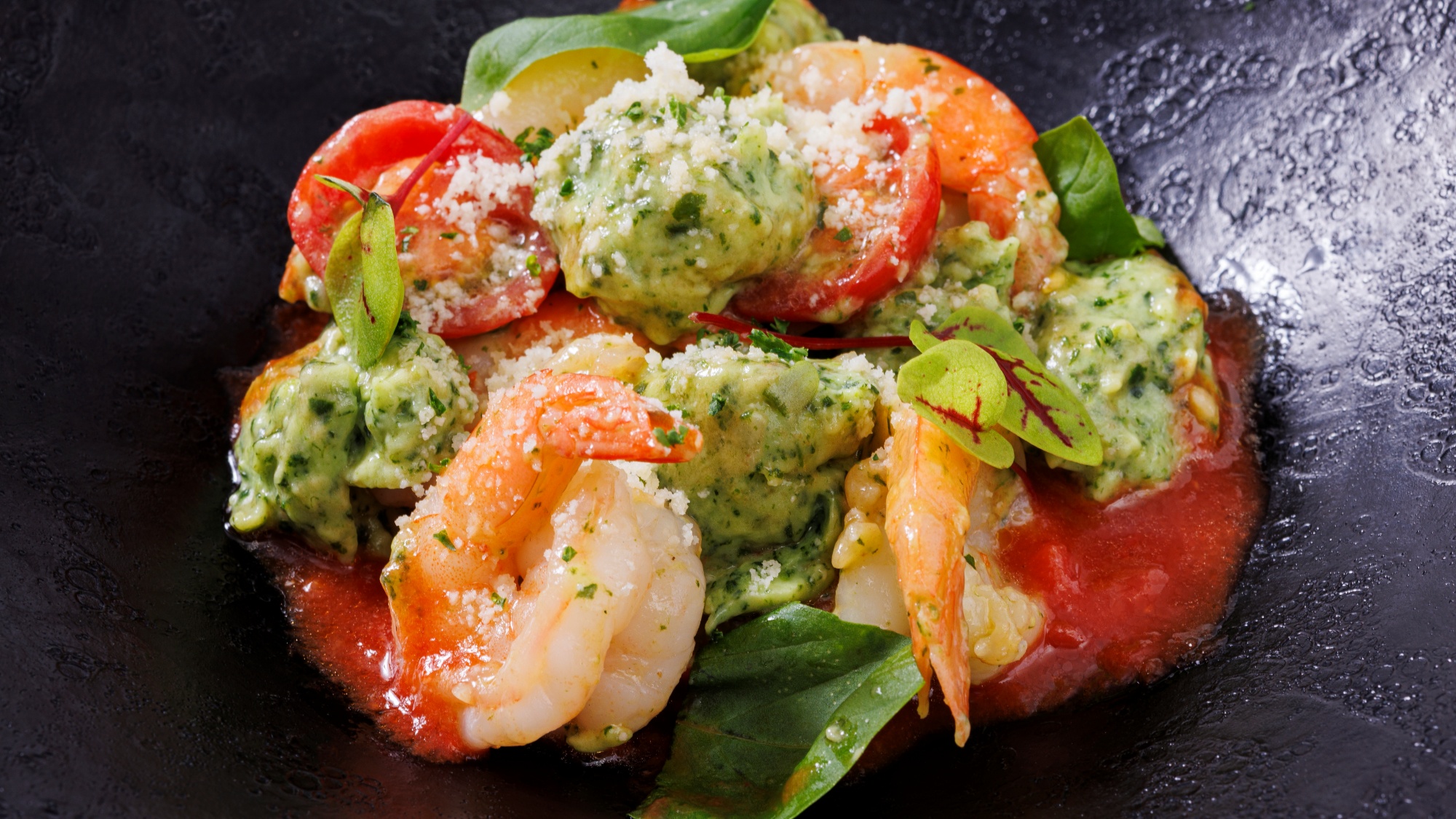 夏メニュー　ホウレンソウのニョッキ