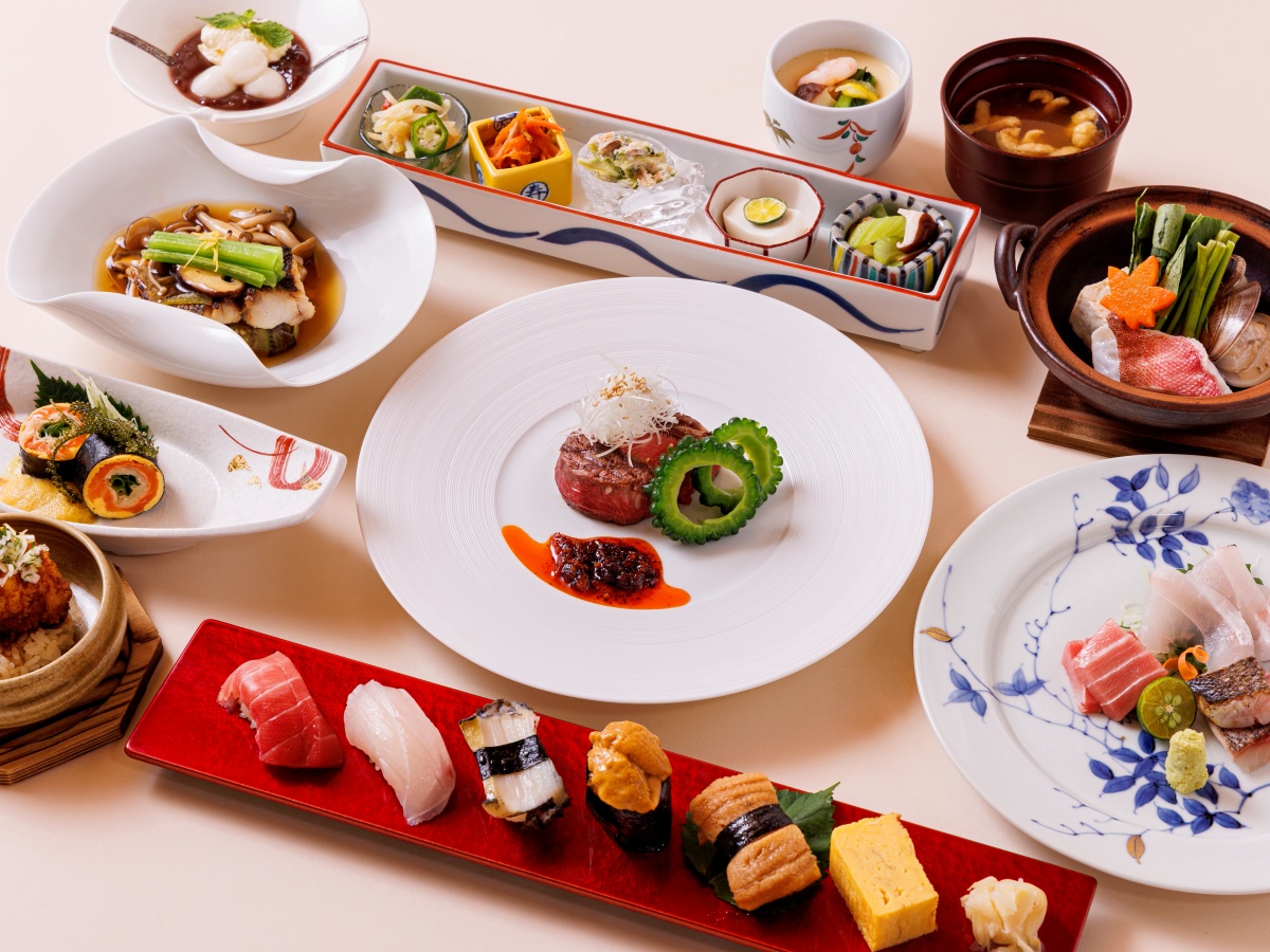 2025秋メニュー 寿司会席つき