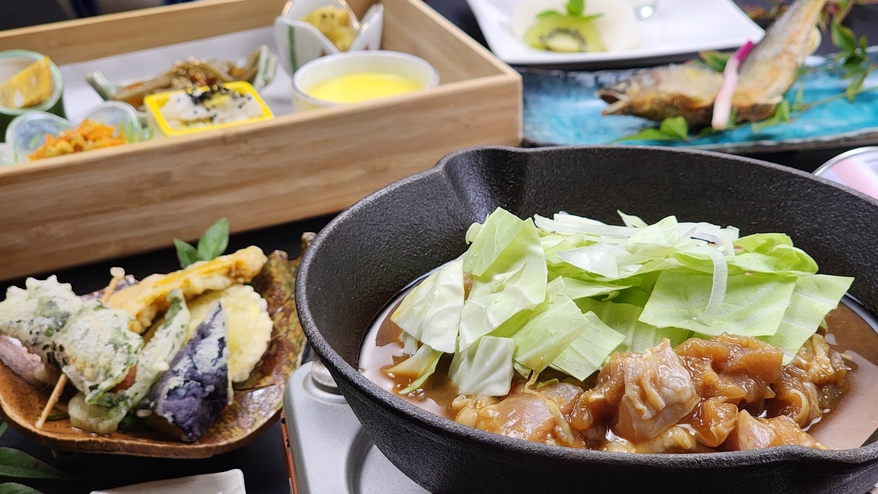 【鶏ちゃん】香ばしい味噌ダレ！郷土料理の味を満喫♪家族連れに大好評(*^_^*)2食付き