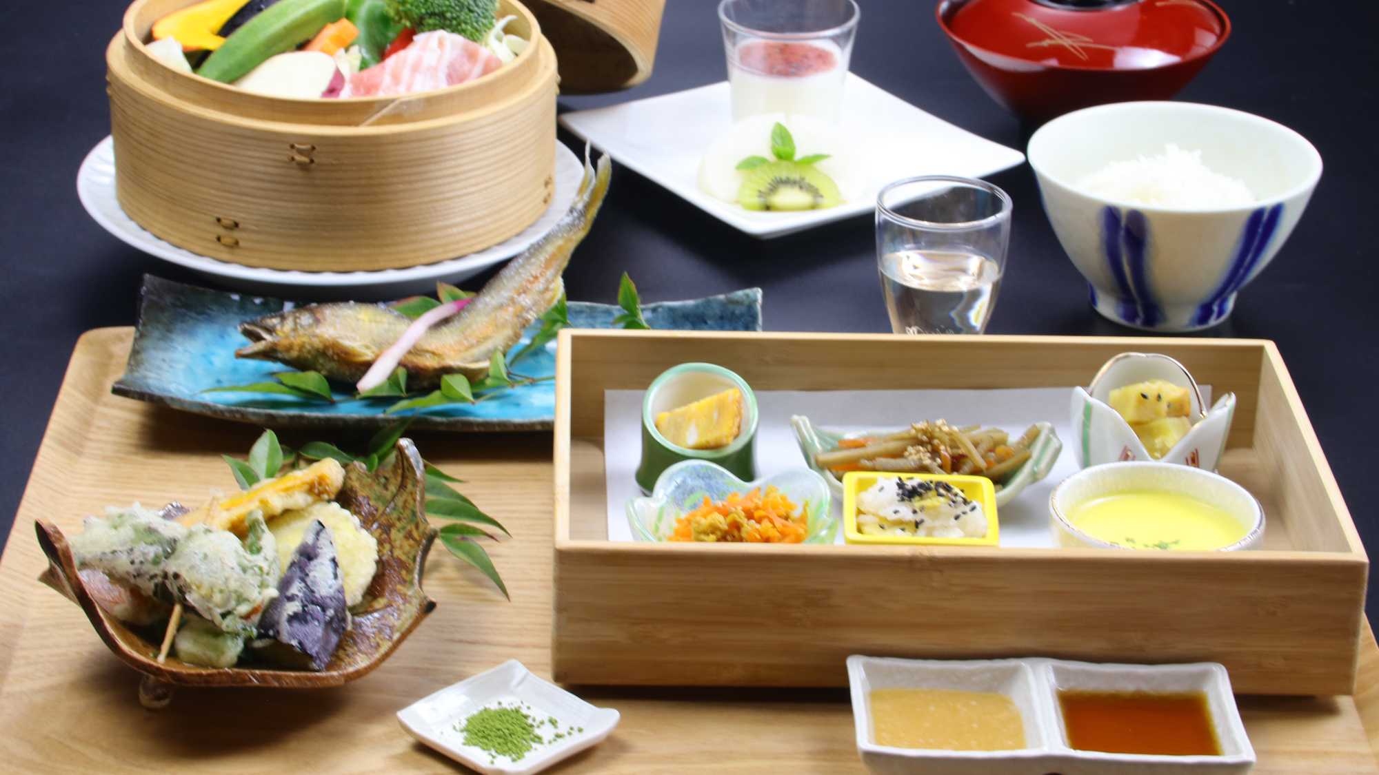 【せいろ蒸し御膳】 