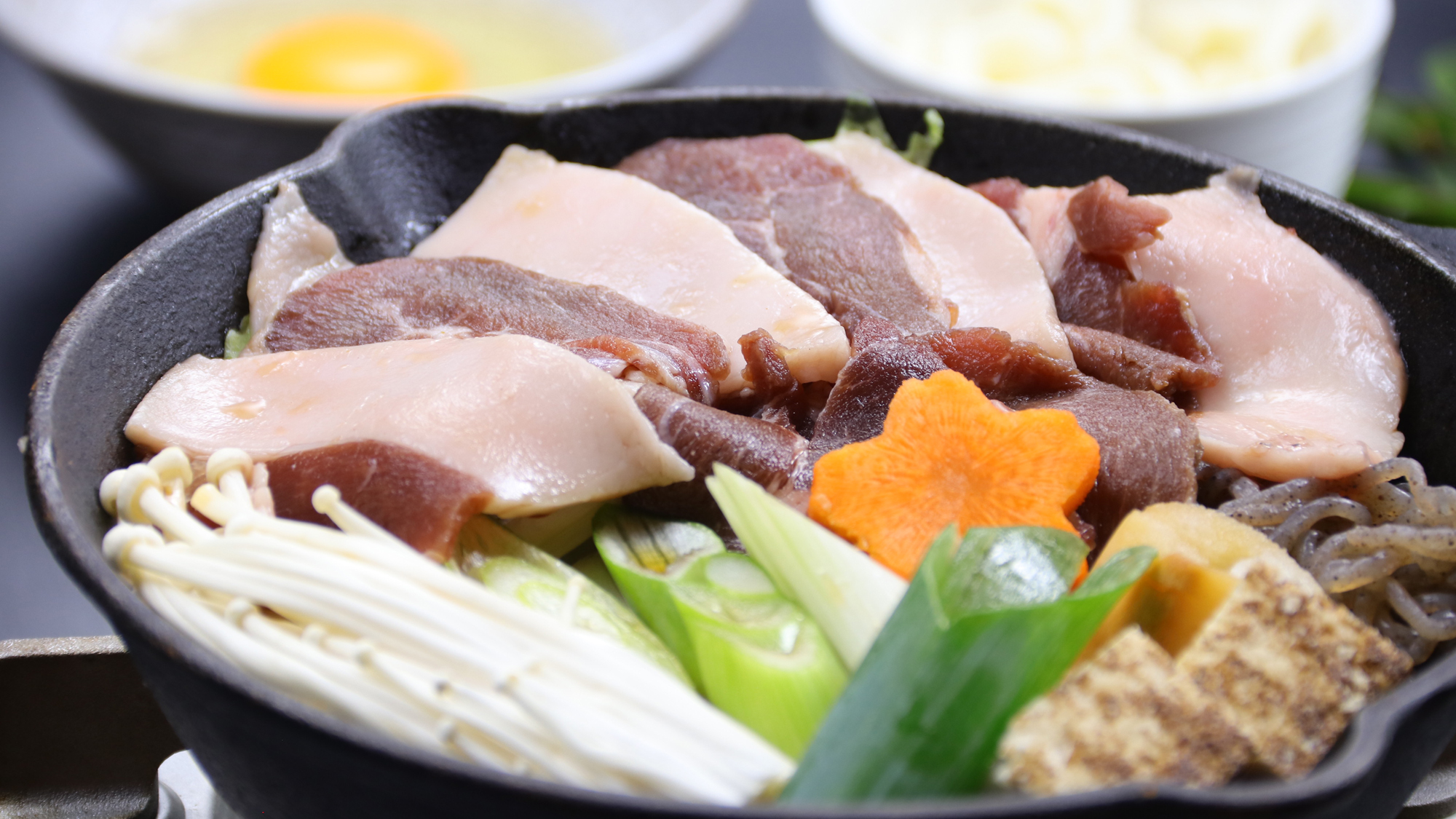 【猪肉すき焼き御膳】 