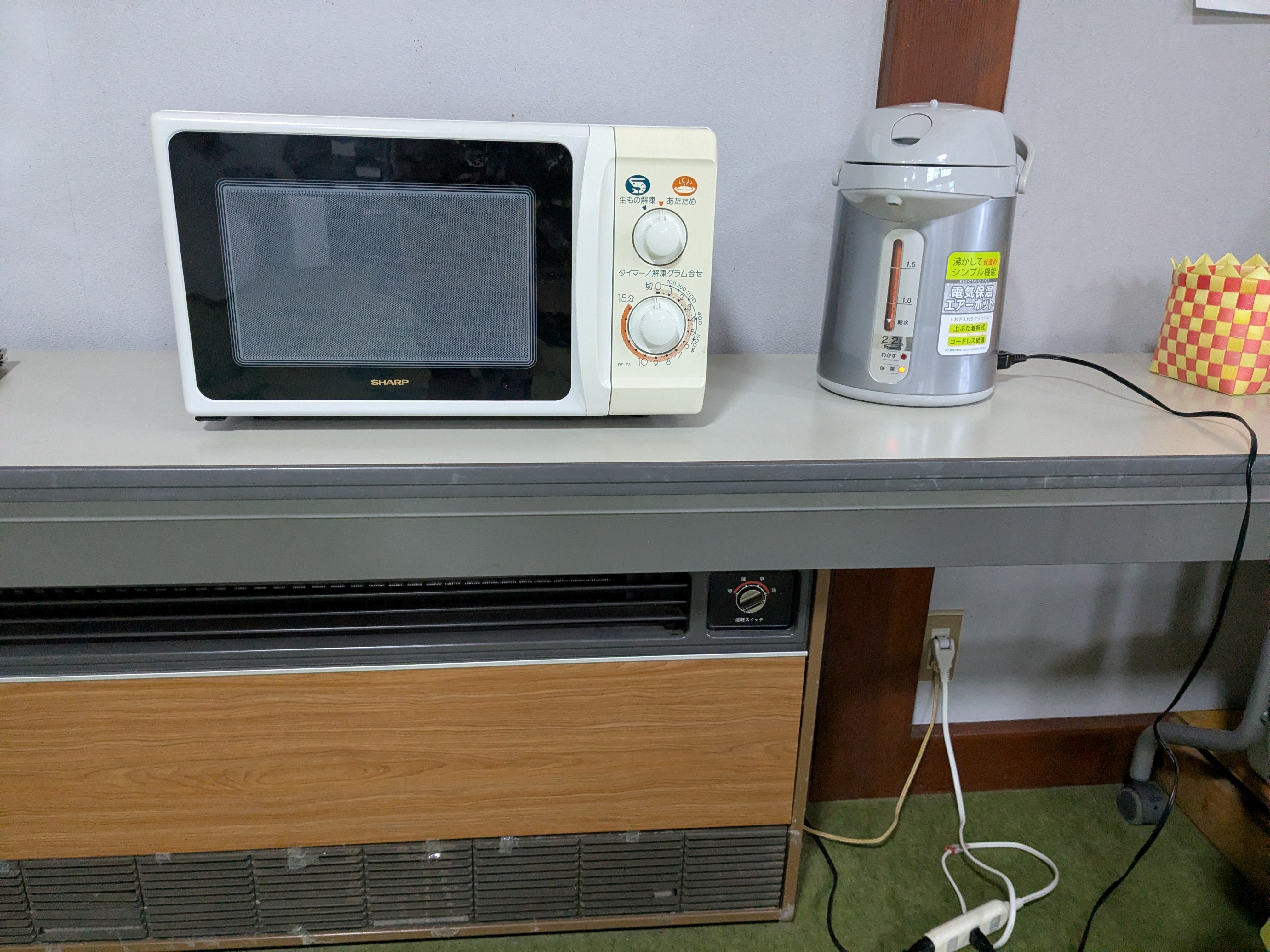 レンジ・電気ポット