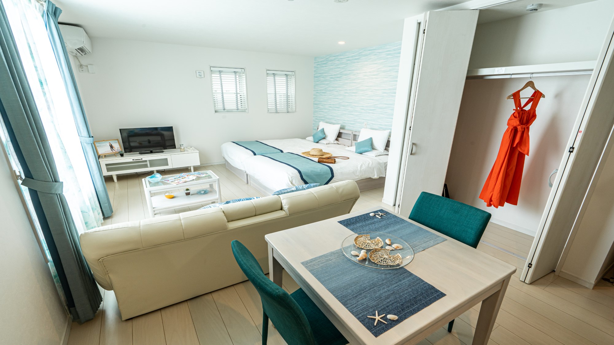 ソファベッド付きスタジオルーム（40平米）