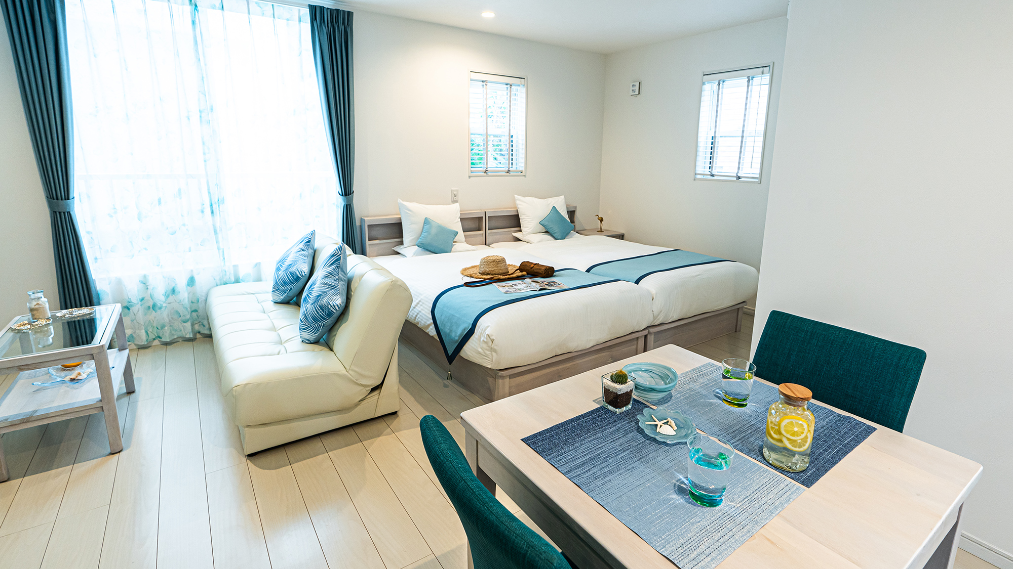 ソファベッド付きスタジオルーム（40平米）