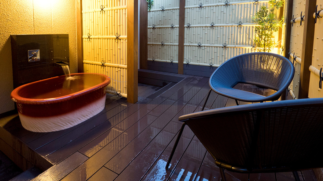 和洋室スイートルーム　専用露天風呂