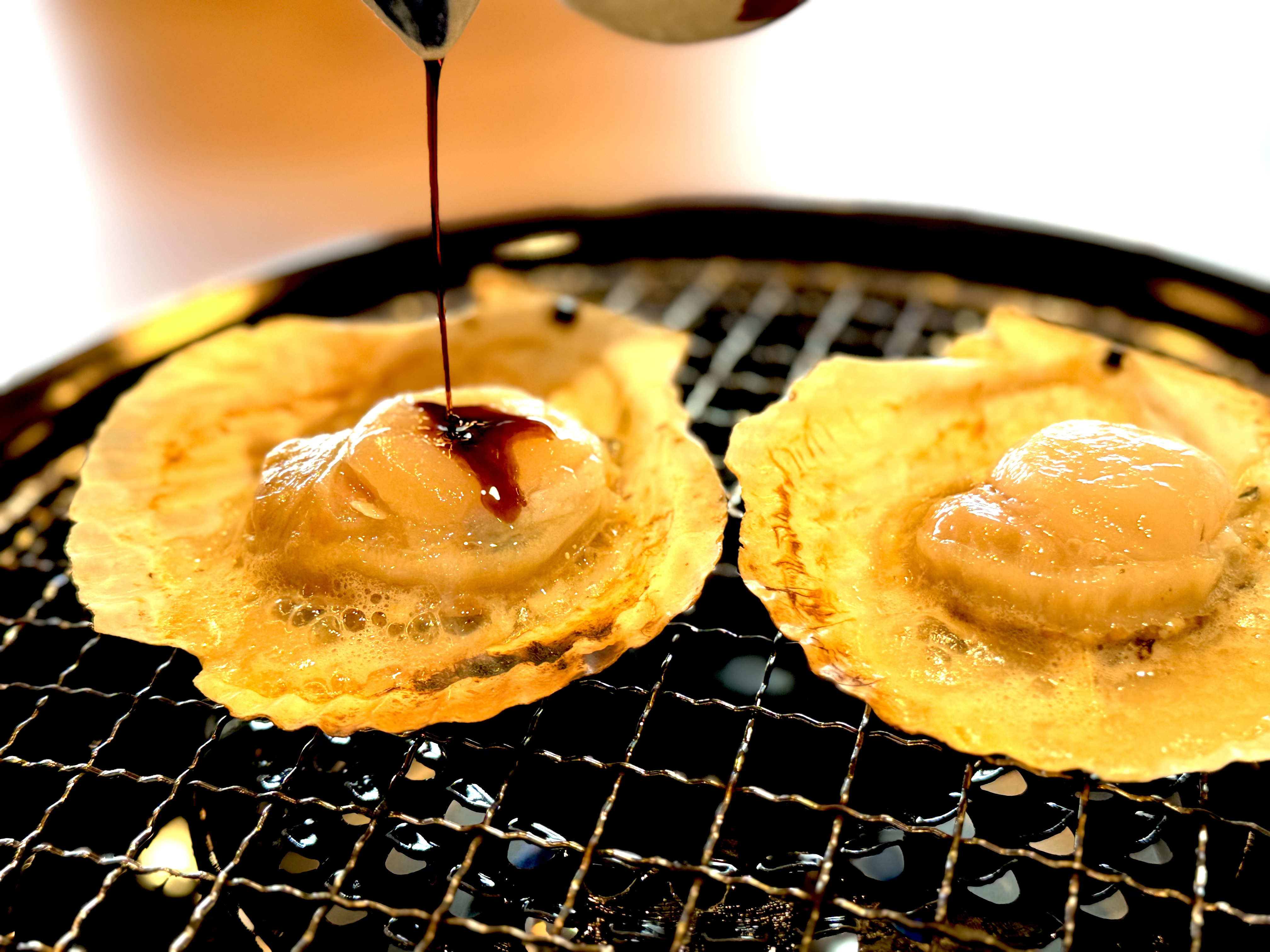 ホクホクのホタテ焼き