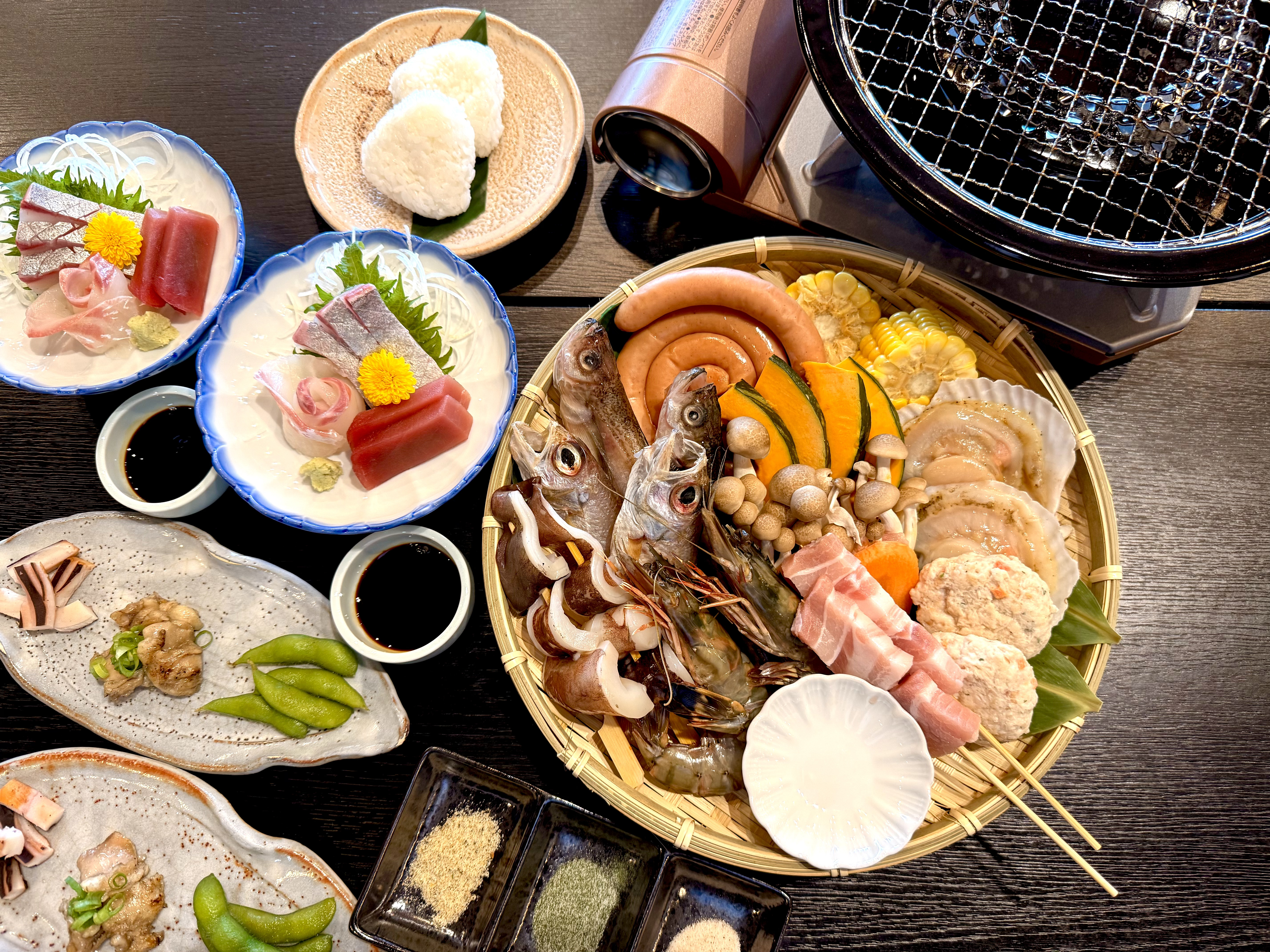 海鮮焼き御膳