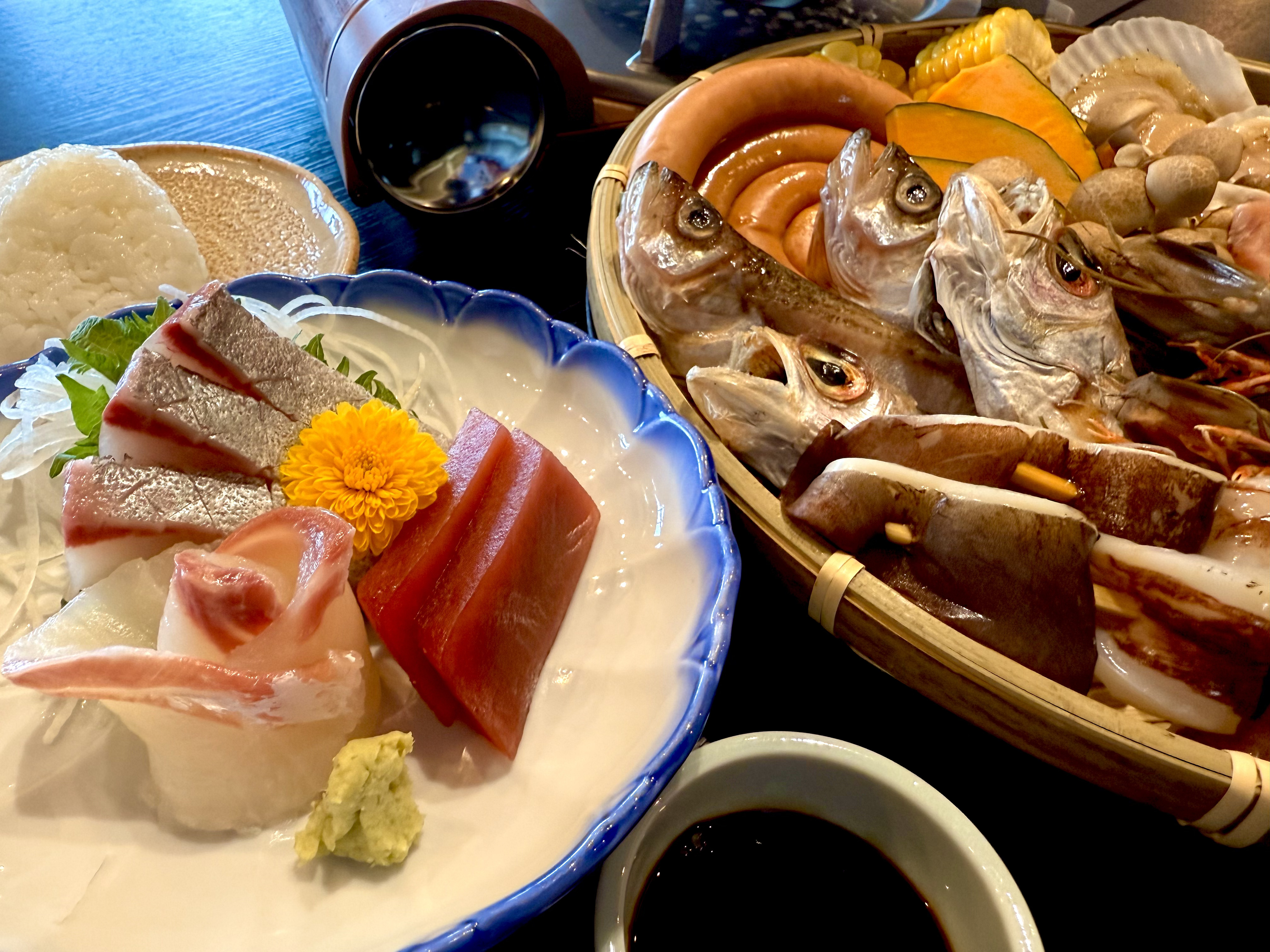 海鮮焼きの一例です。